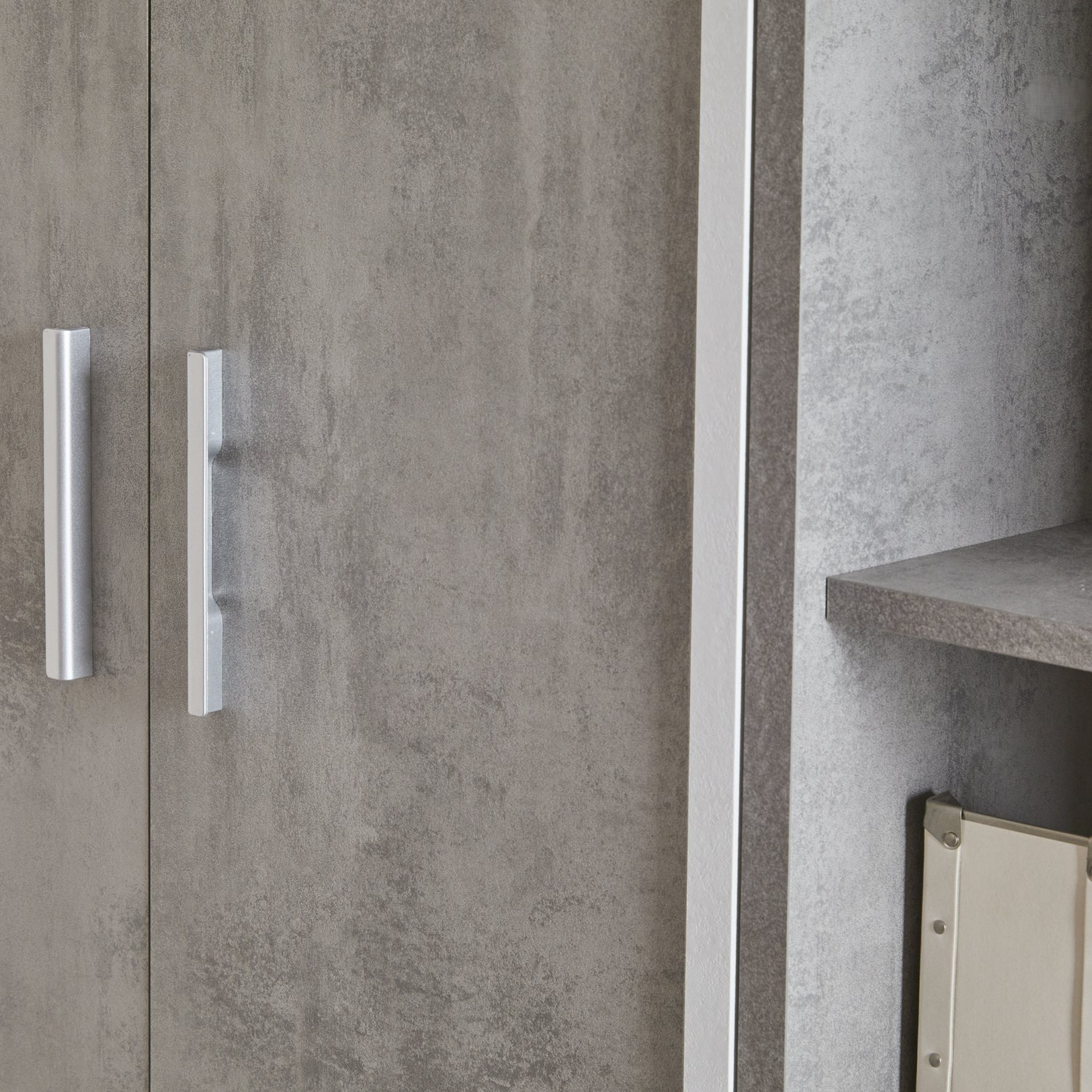 Mobile scarpiera 2 ante "Organized" 4 ripiani cm 71x41 182h