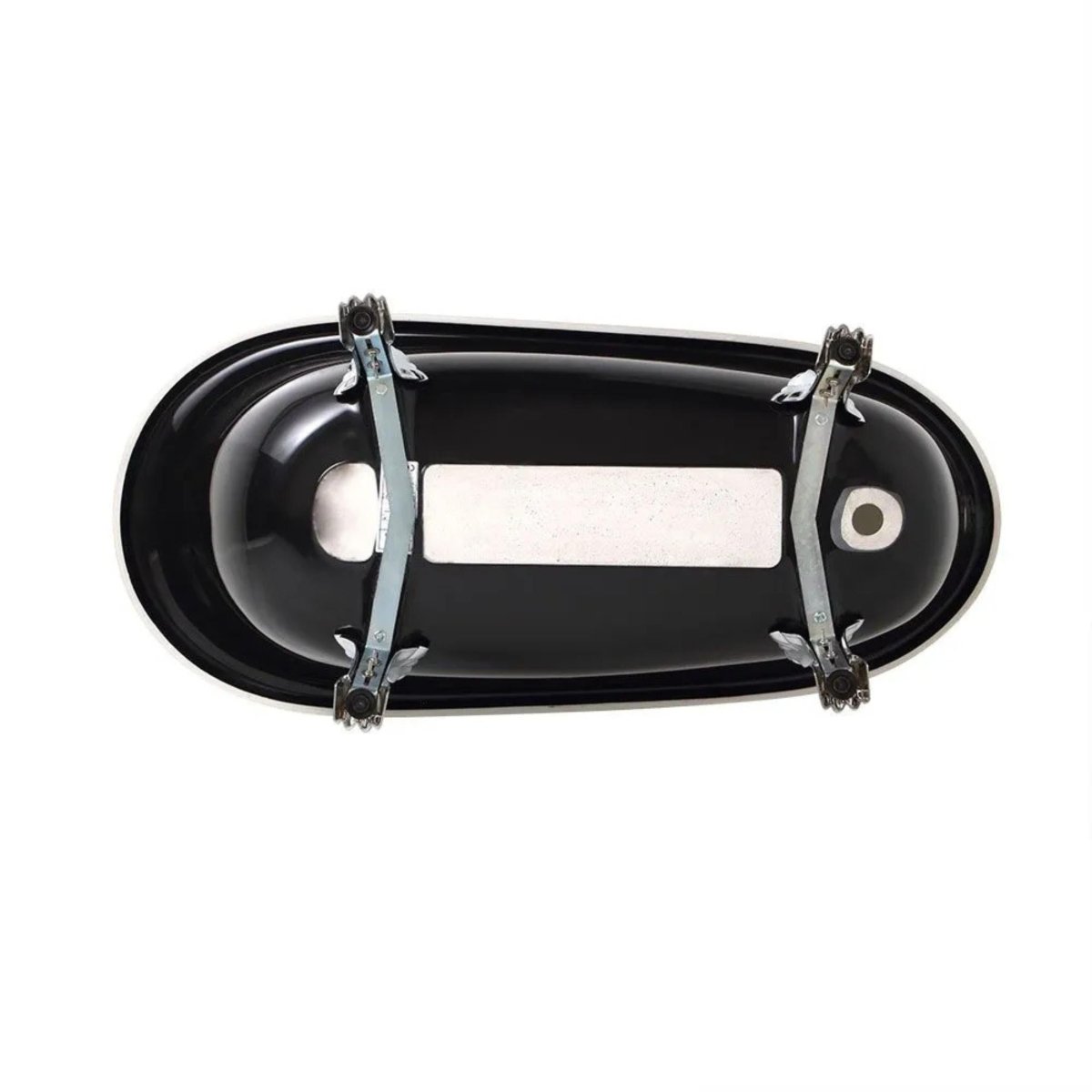 Vasca da bagno classica freestanding "Romanza" in marmo ricomposto cm 168x76 55h - MondoViro