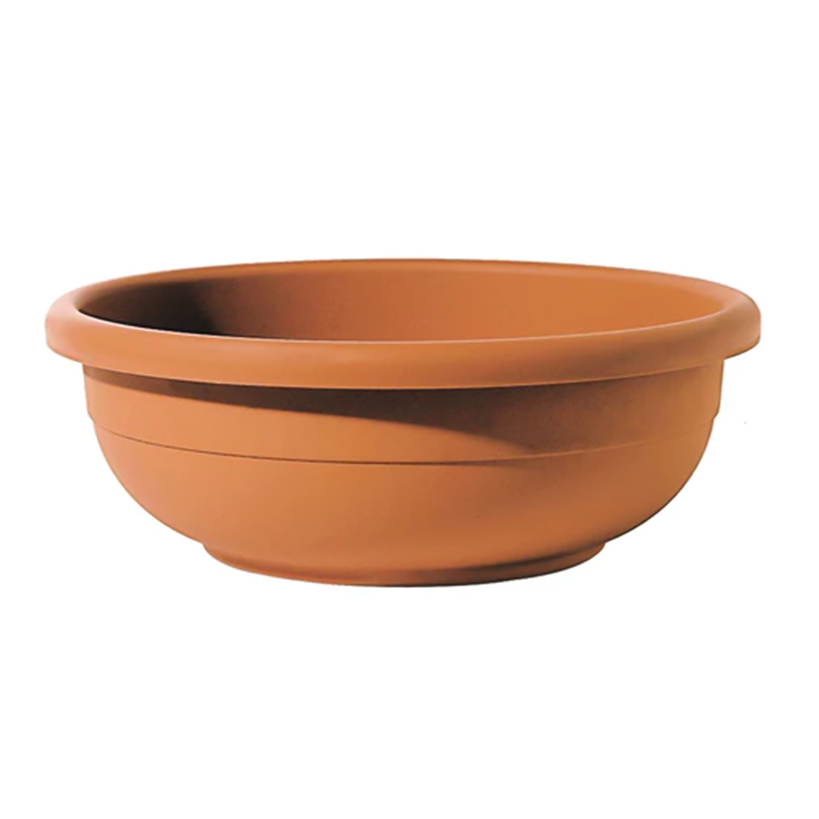 Vaso fioriera a ciotola in plastica Aurora per esterno senza sottovaso