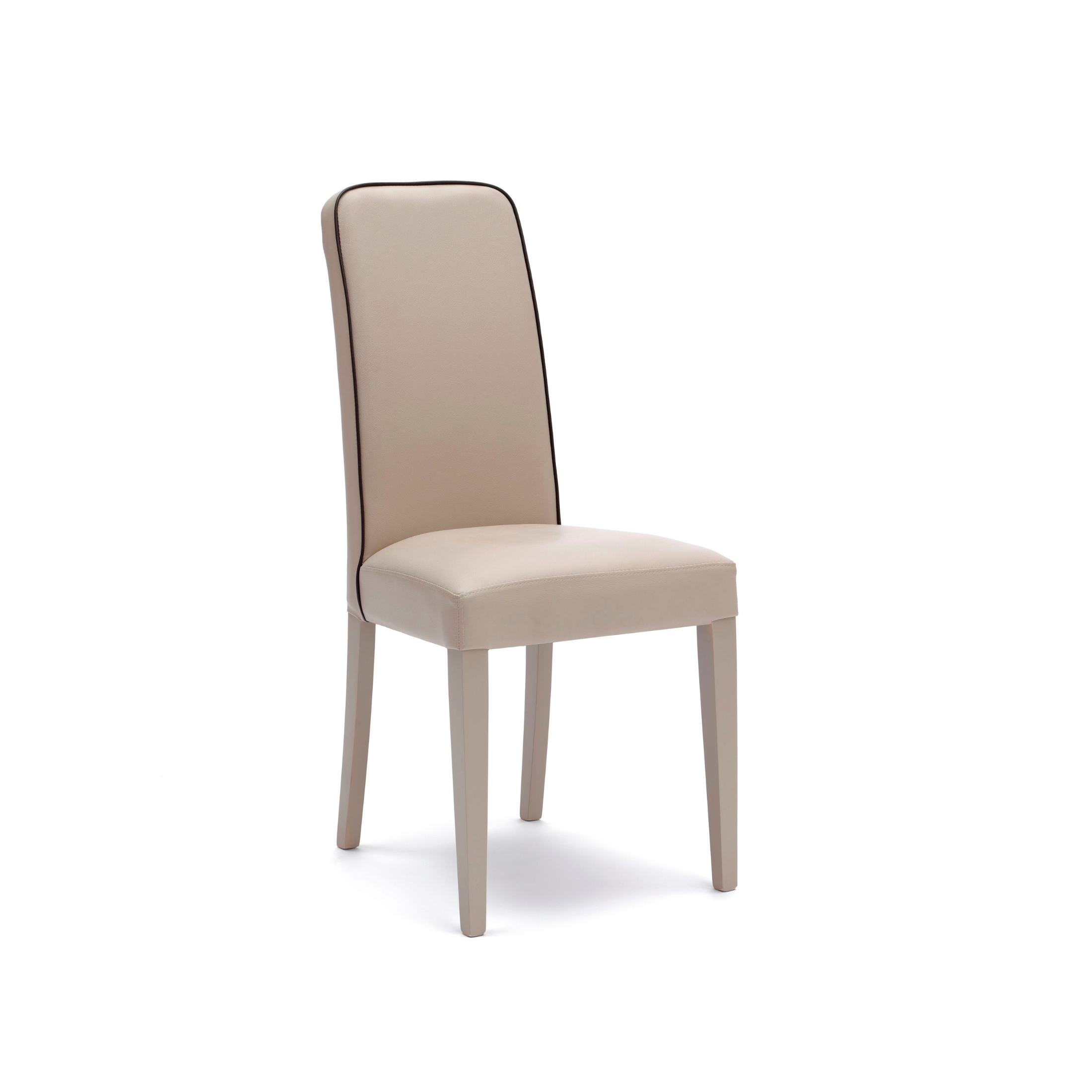 Set di sedie imbottite da soggiorno "Gardenia" moderne in similpelle cm 46x59 99h