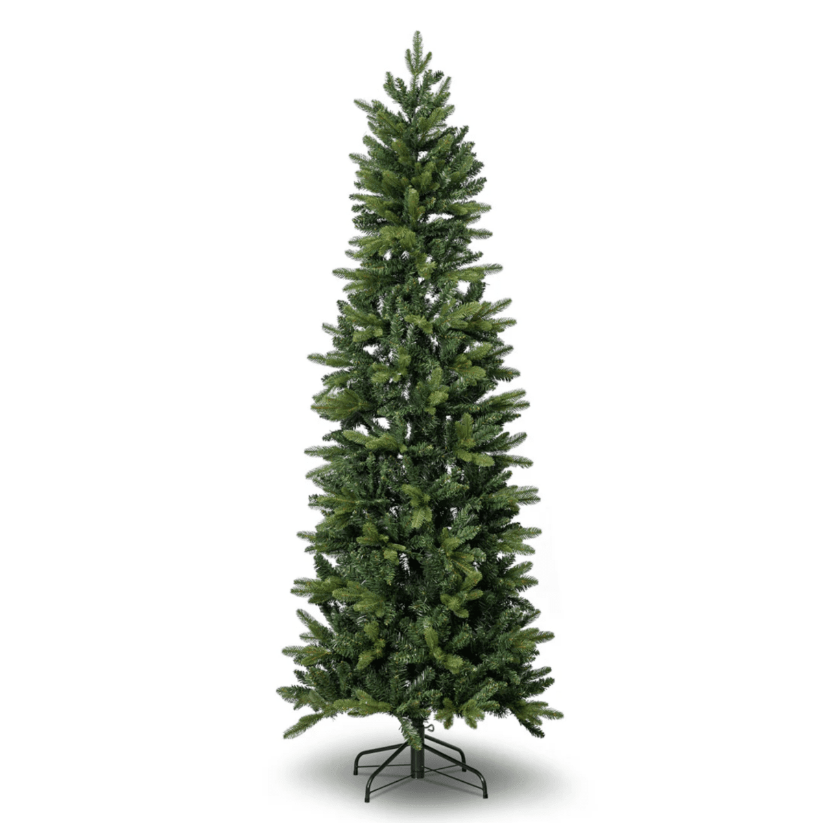 Albero di Natale slim "Bruma" effetto Real Touch PE + PVC di altissima qualità - MondoViro