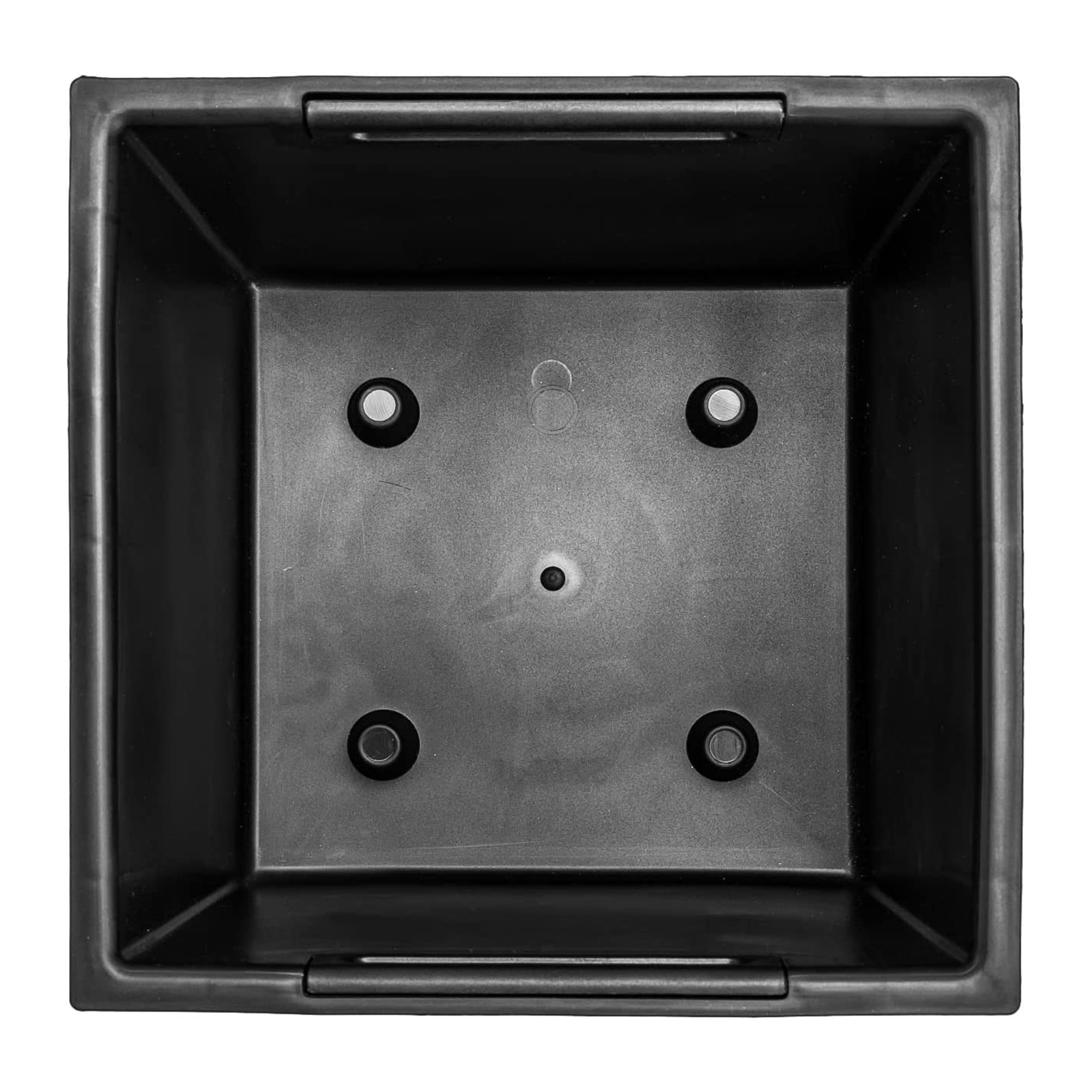 Vaso fioriera Ecodeco in plastica e legno biodegradabile