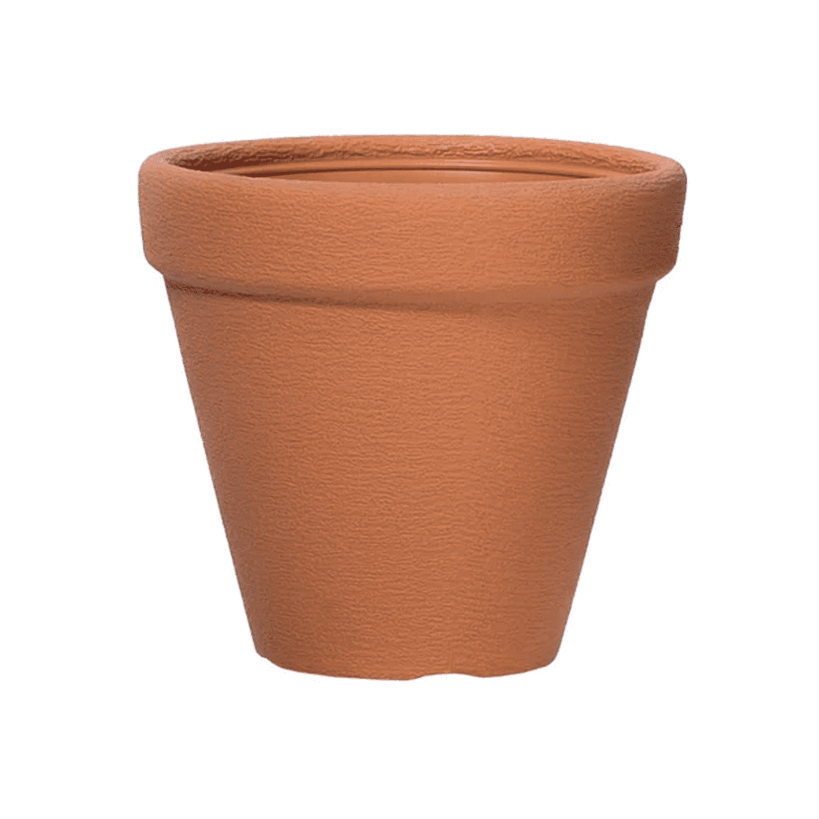 Vaso in plastica simil pietra Gea DBC per esterno senza sottovaso