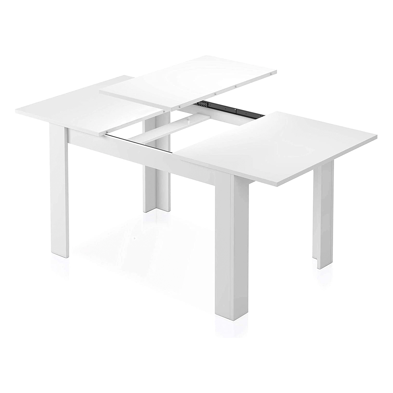 Tavolo da pranzo Kendra estensibile rettangolare in truciolato cm 190x90 78h