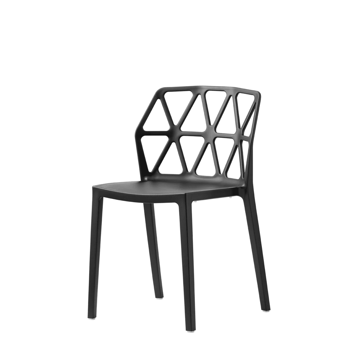 Set di sedie moderne da soggiorno "Alchemia" in polipropilene cm 49,5x51 79h - MondoViro