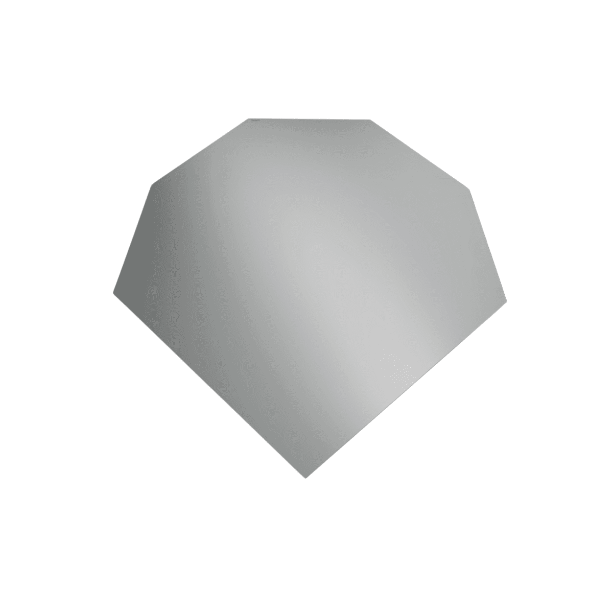 Specchio sagomato "Orbis" da parete senza cornice elegante - MondoViro