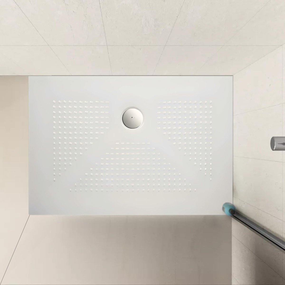 Piatto doccia rettangolare "Denver" in ceramica sottile antiscivolo - MondoViro