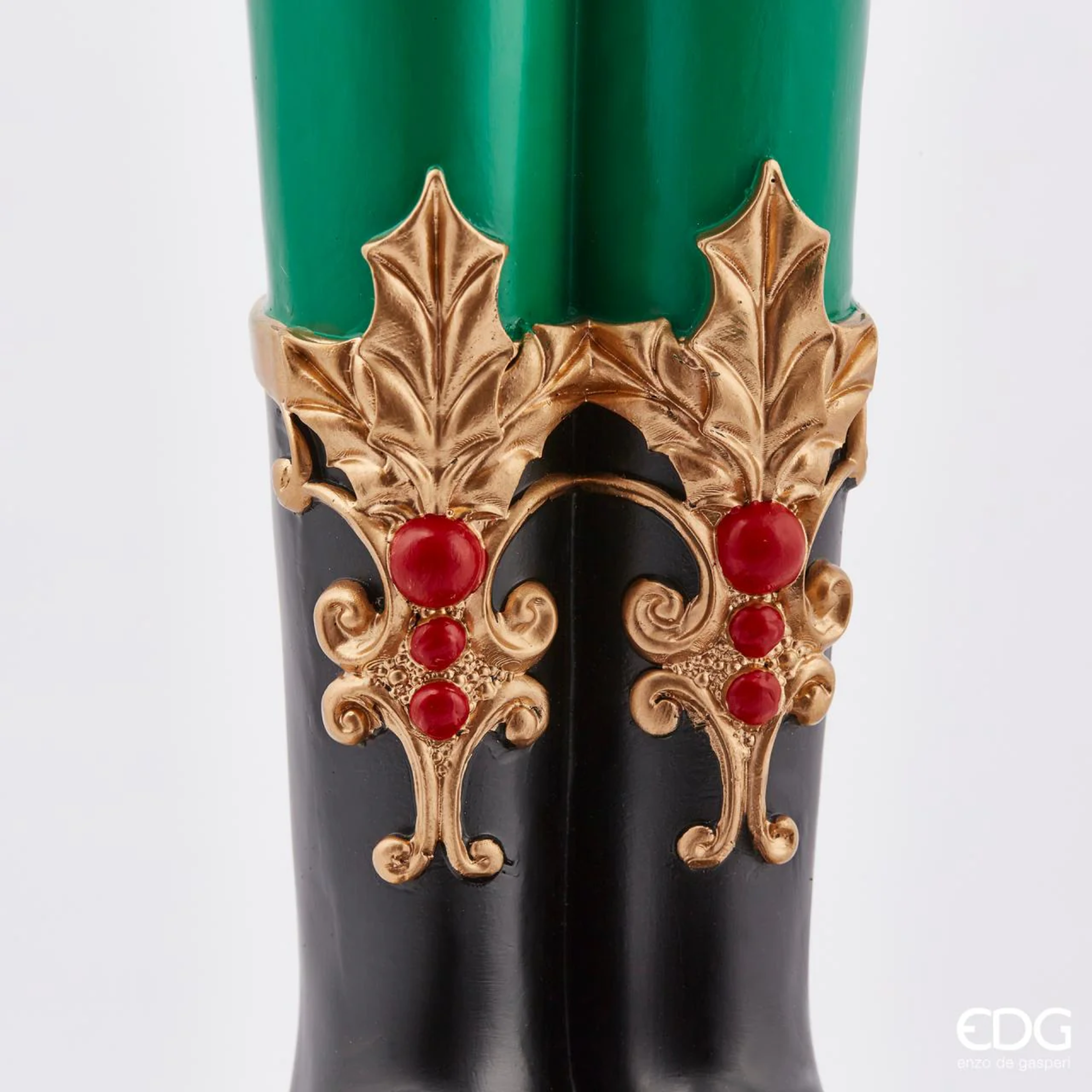 Soldatino schiaccianoci natalizio Multicolor a LED cm 25x22 90h