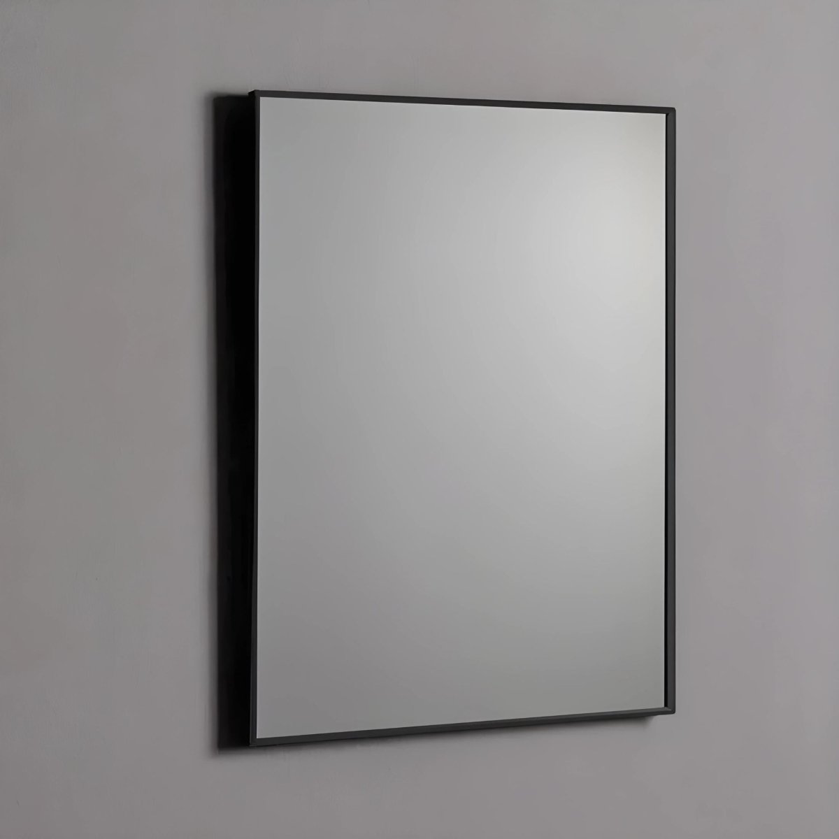 Specchio filo lucido "Napa" reversibile con bordino nero opaco - MondoViro