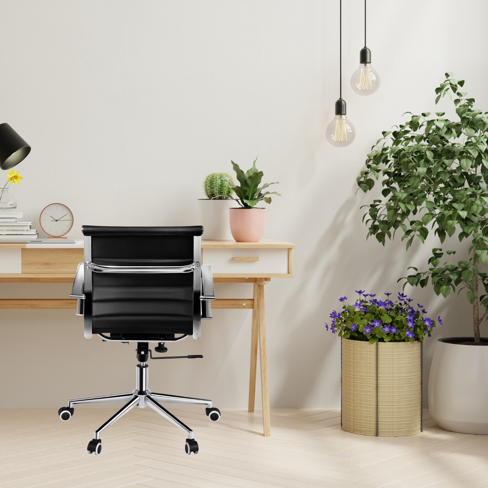 Sedia girevole da ufficio "EP 24174" poltrona direzionale con ruote e alza persona da gaming