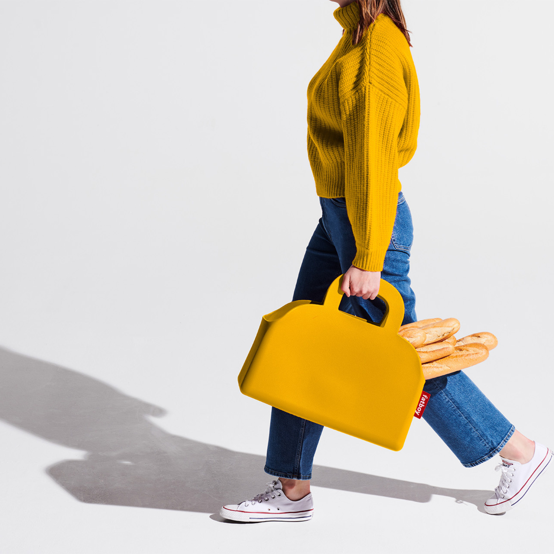 Borsa piccola "Sjopper-Kees" in EVA rigida cm 47x17 44h