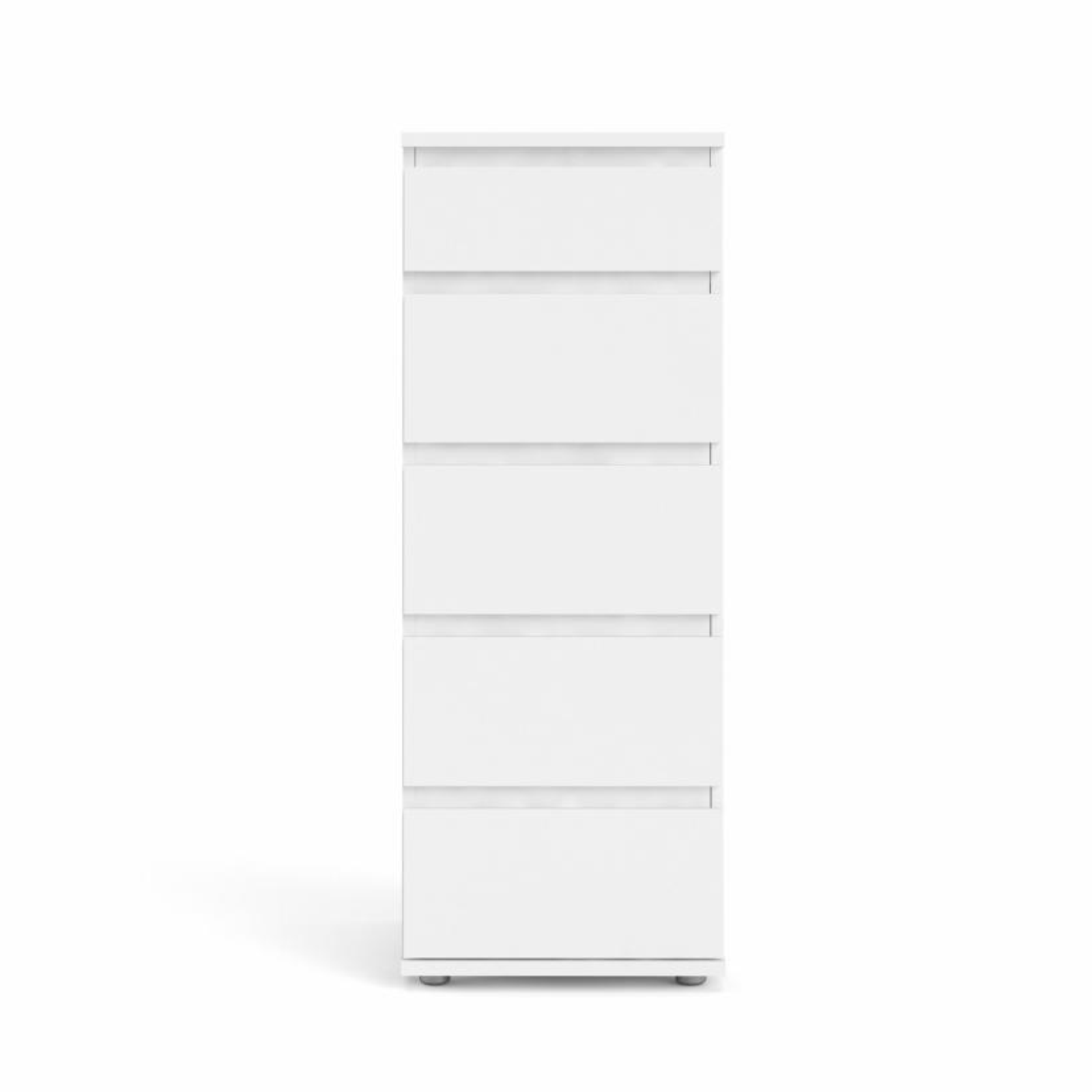 Cassettiera moderna per camera da letto "Nova" in legno bianco e rovere