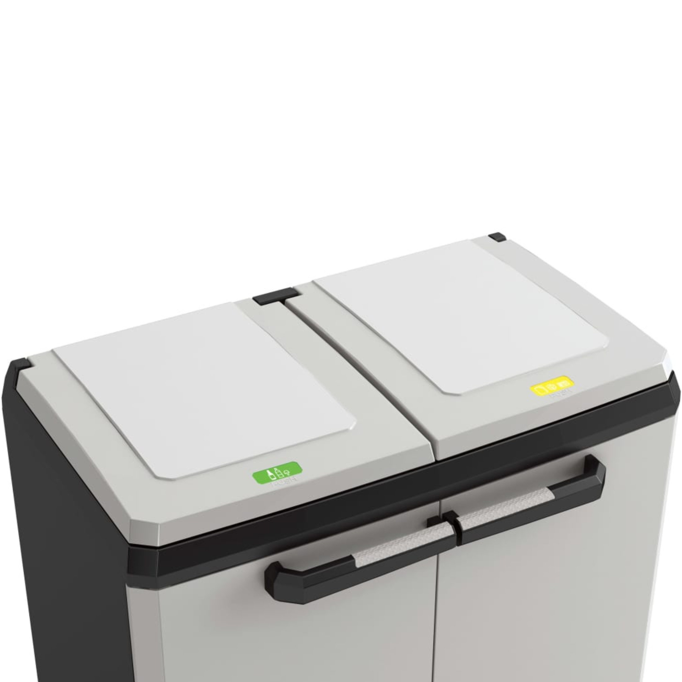 Mobile cassonetto in resina da giardino "Vida" per riciclaggio rifiuti cm 68x39 85h