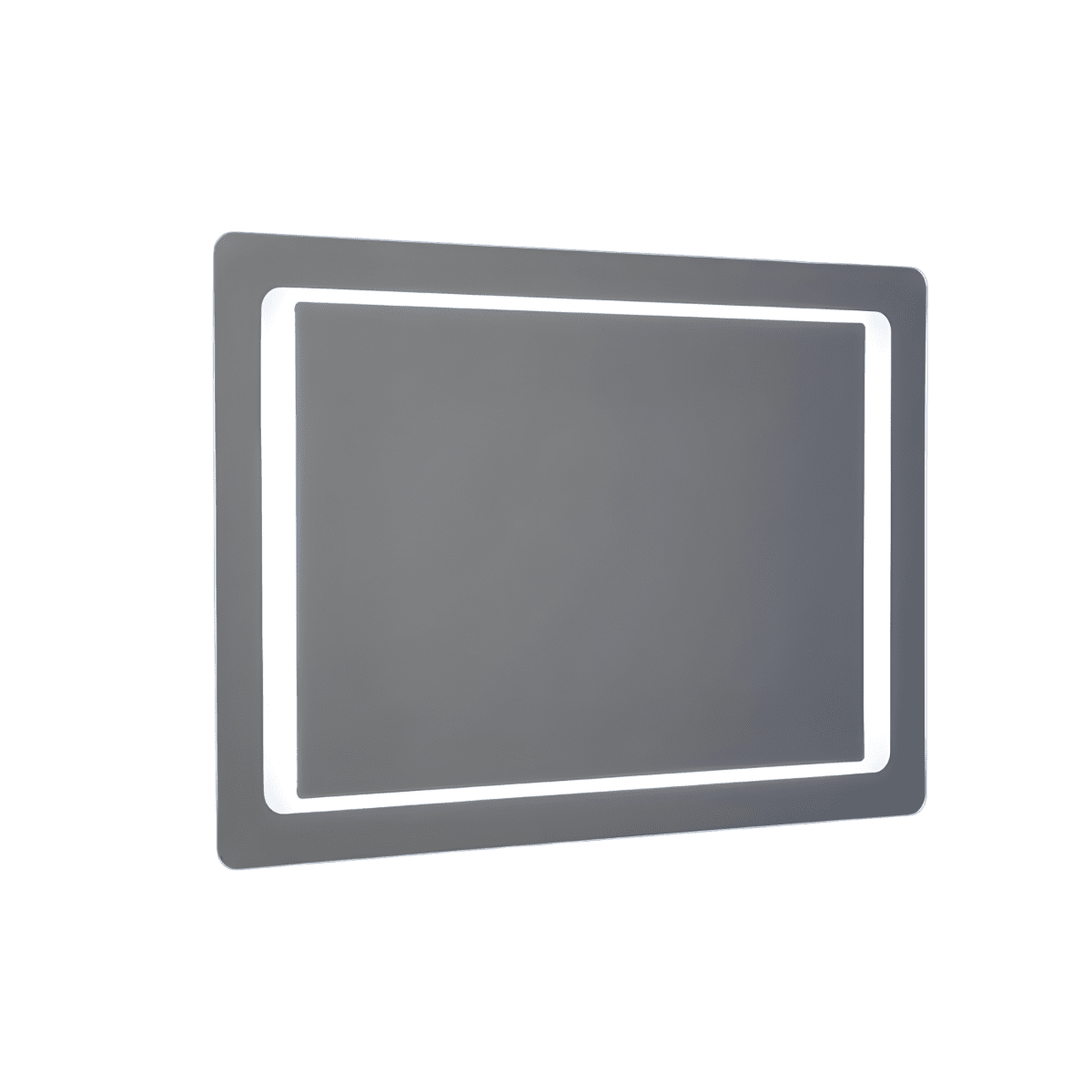 Specchio con cornice a led "Portland" rettangolare reversibile - MondoViro