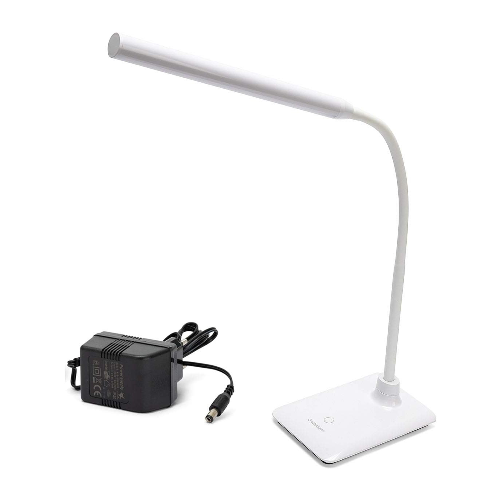 Lampada led da tavolo "Slim" in ABS 6 W accensione touch cm 17x12 70h