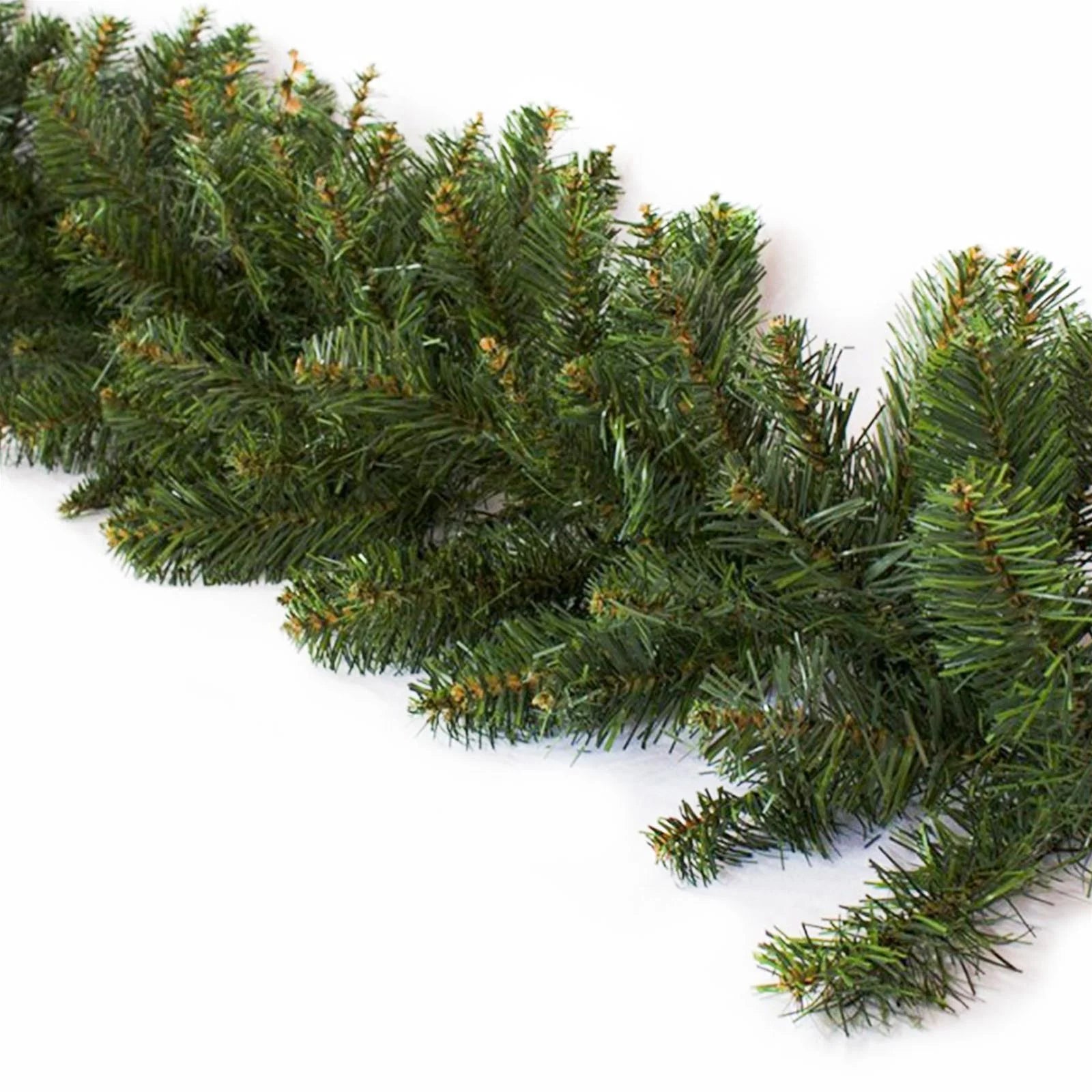 Ghirlanda natalizia in PVC di altissima Qualità, 500 cm decorazione realistica 380 Rami