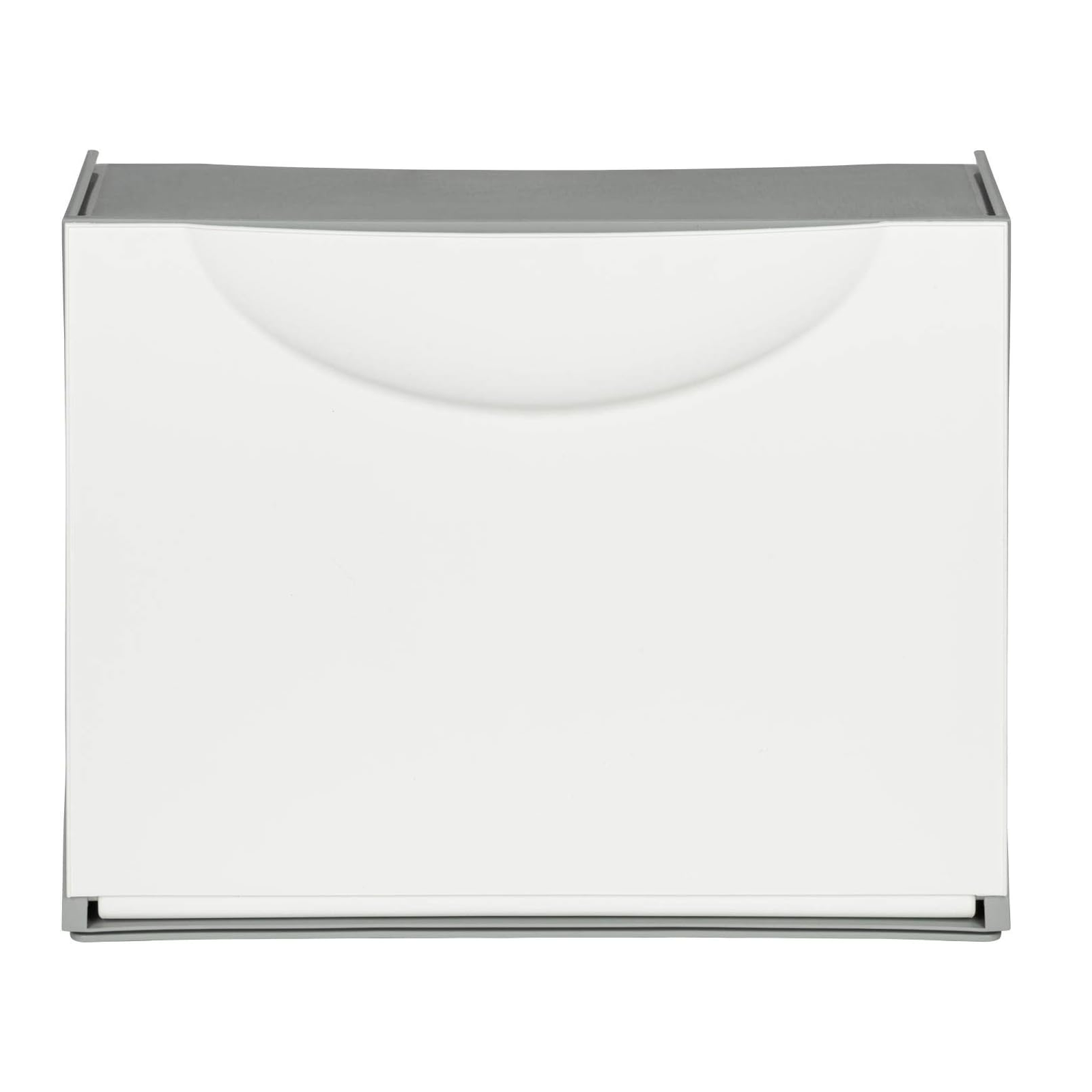 Scarpiera modulare in plastica con anta a scomparsa cm 51x19 39h