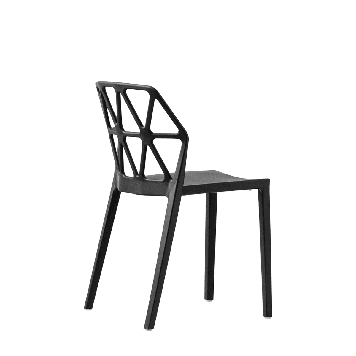 Set di sedie moderne da soggiorno "Alchemia" in polipropilene cm 49,5x51 79h - MondoViro