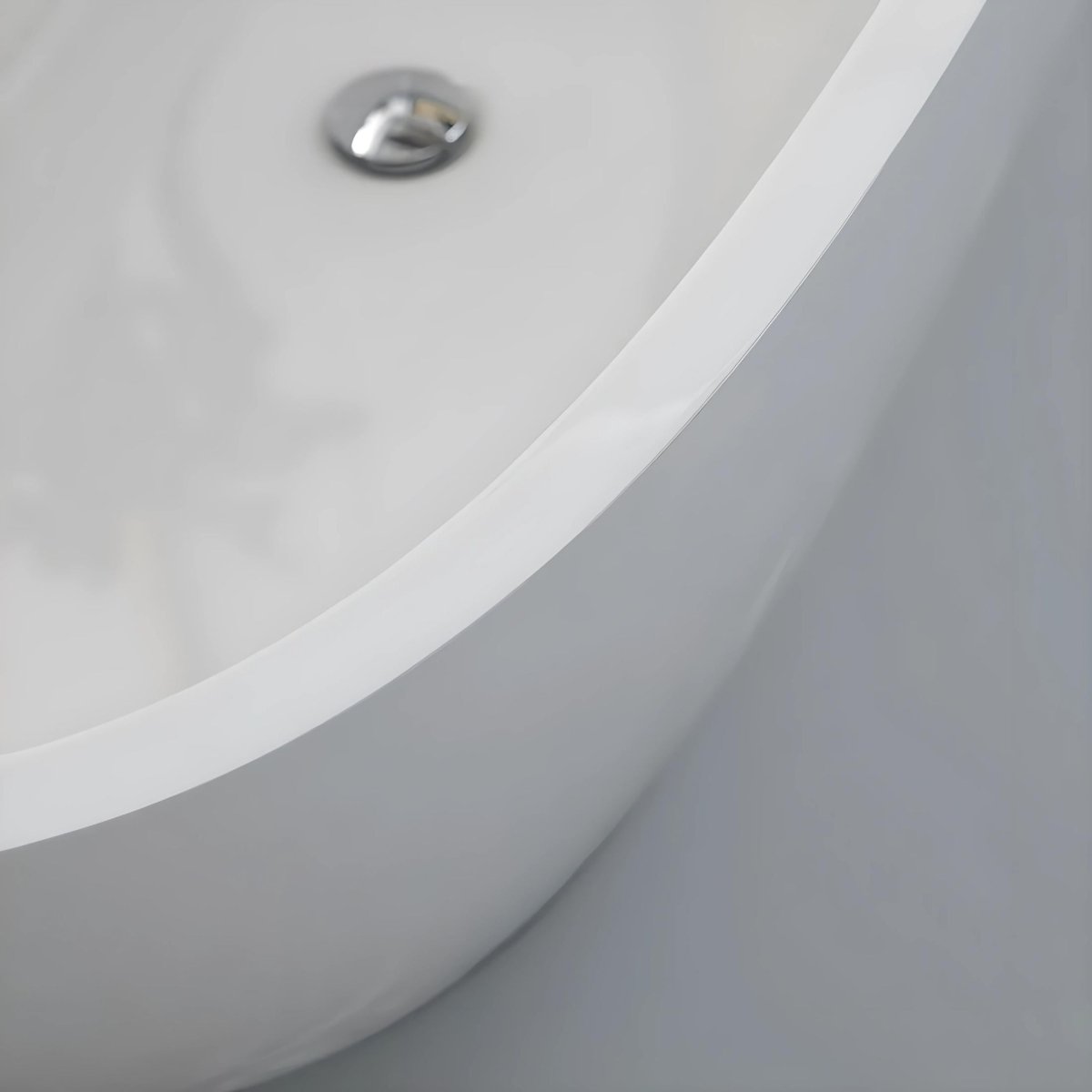 Vasca da bagno freestanding "Rimini" in marmo ricomposto cm 160x75 48h - MondoViro