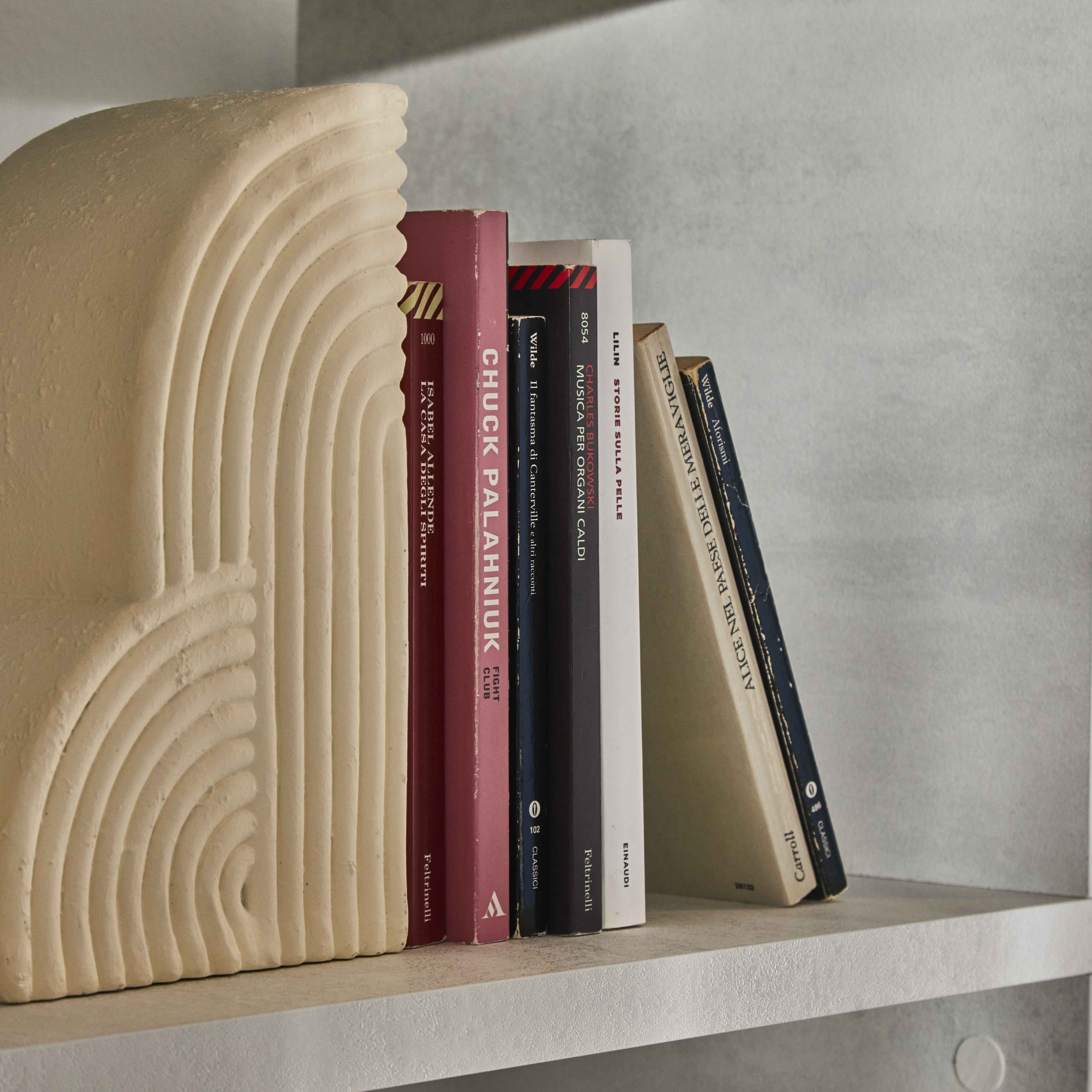 Mobile libreria moderna 5 piani in legno "Essenza" cm 71x41 182h