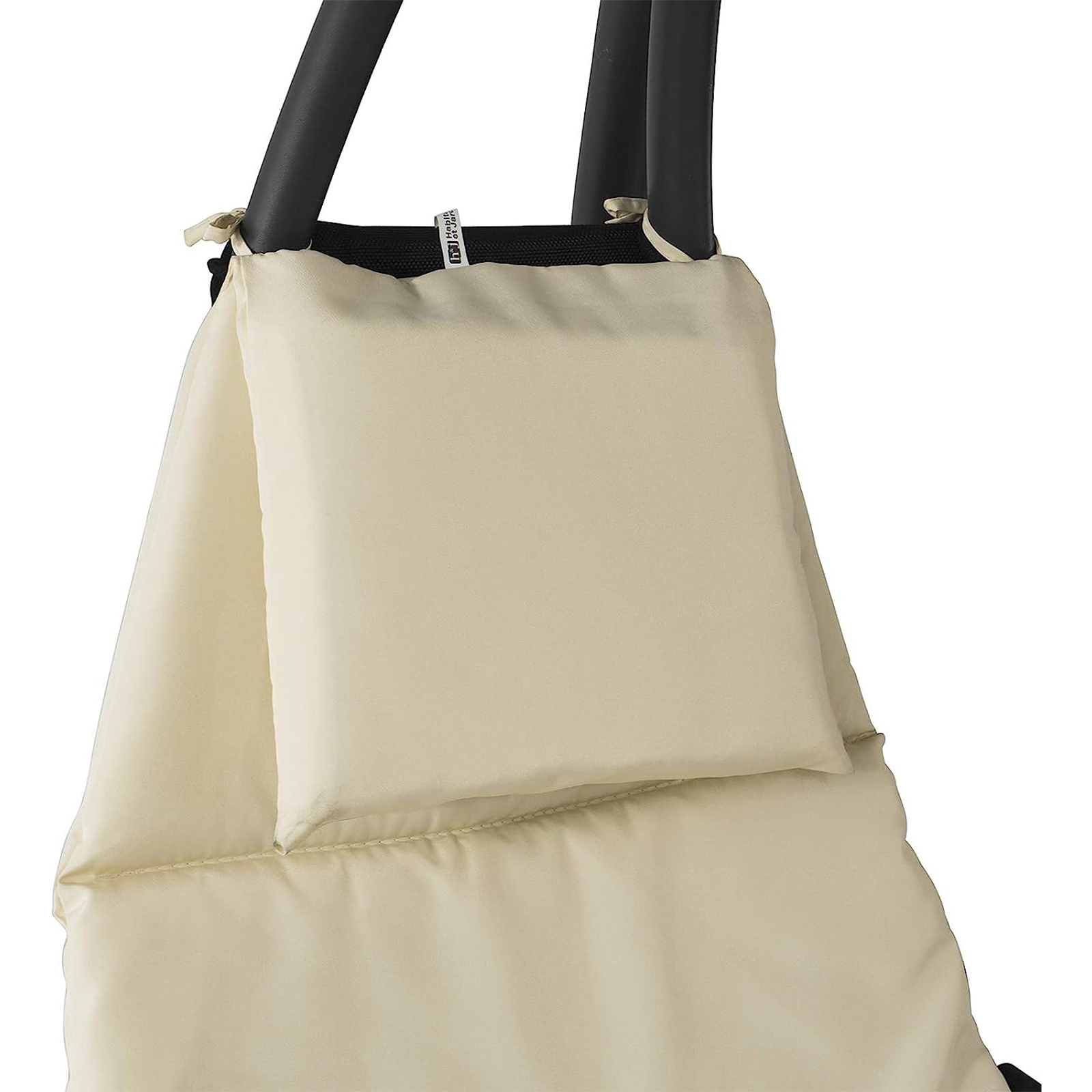 Lettino dondolo da giardino "Ground" in acciaio con cuscino e tettuccio cm 197x104 200h