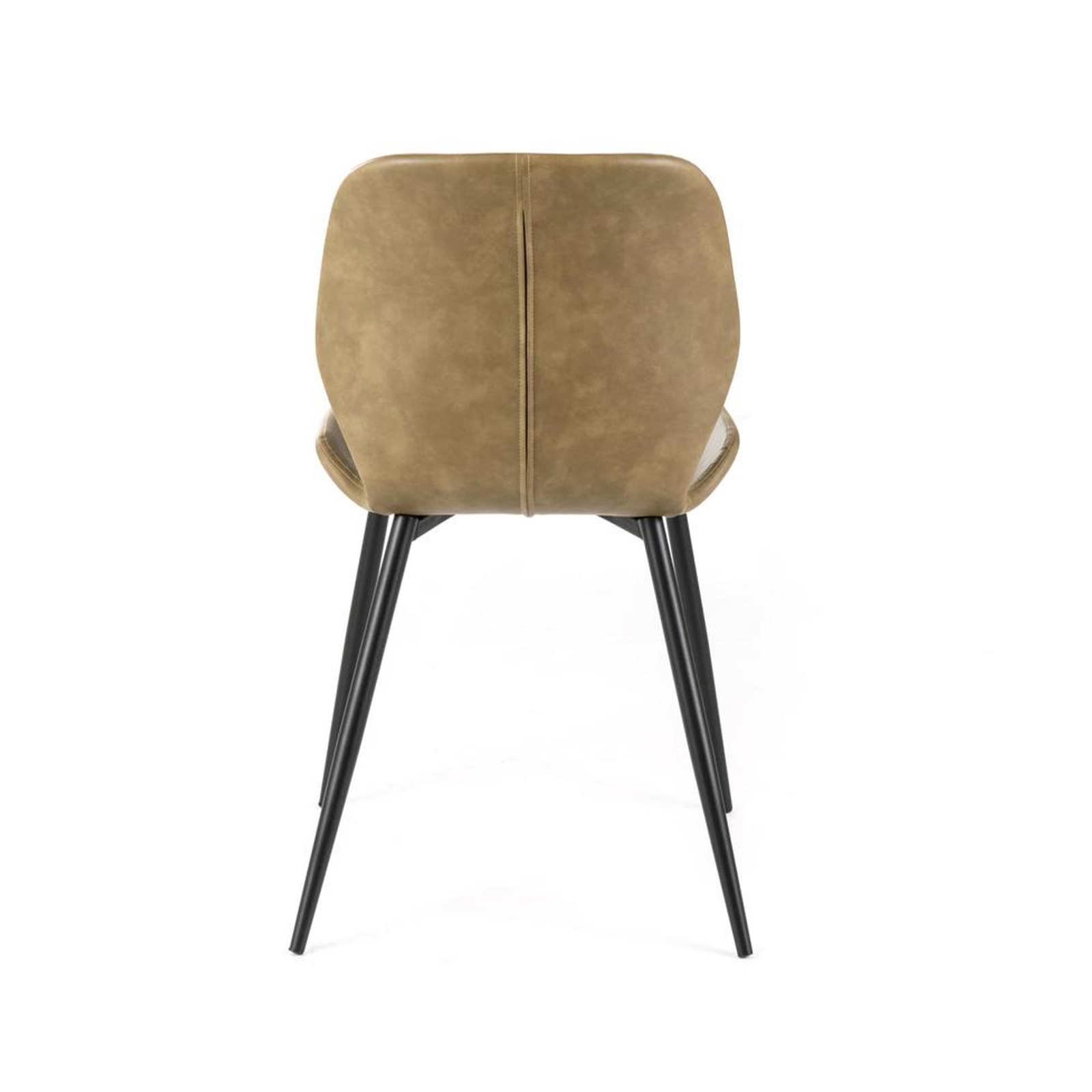 Set di sedie eleganti in similpelle "Liam" soft touch vintage cm 45x55 83h