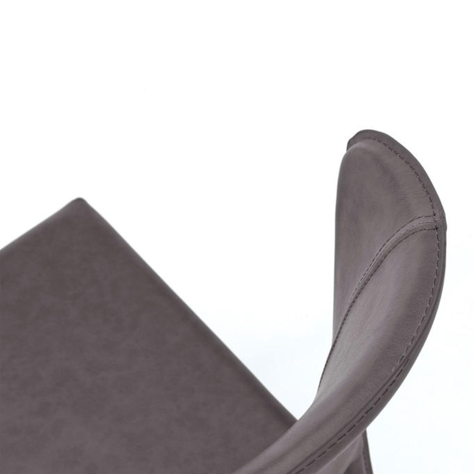 Set di sedie moderne in similcuoio "Glicine" da soggiorno eleganti cm 56x49 82h