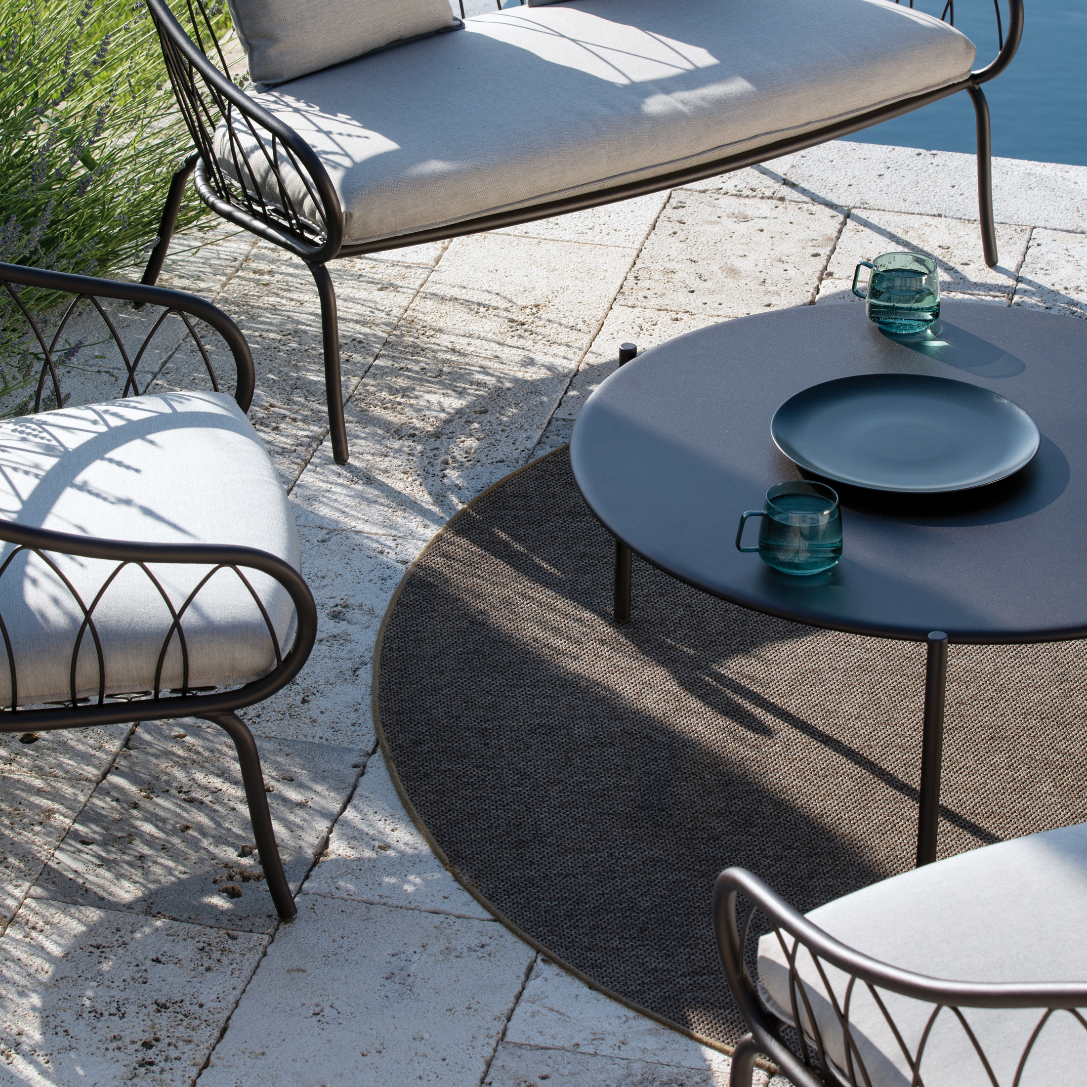 Tappeto da giardino in fibre di poliestere "TapCam" zerbino maxi