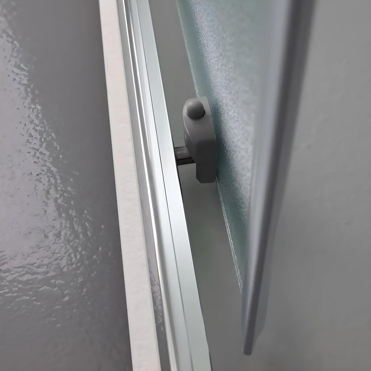 Box doccia quadrato con ante scorrevoli "Genova Two" in vetro temperato opaco h 185 cm - MondoViro