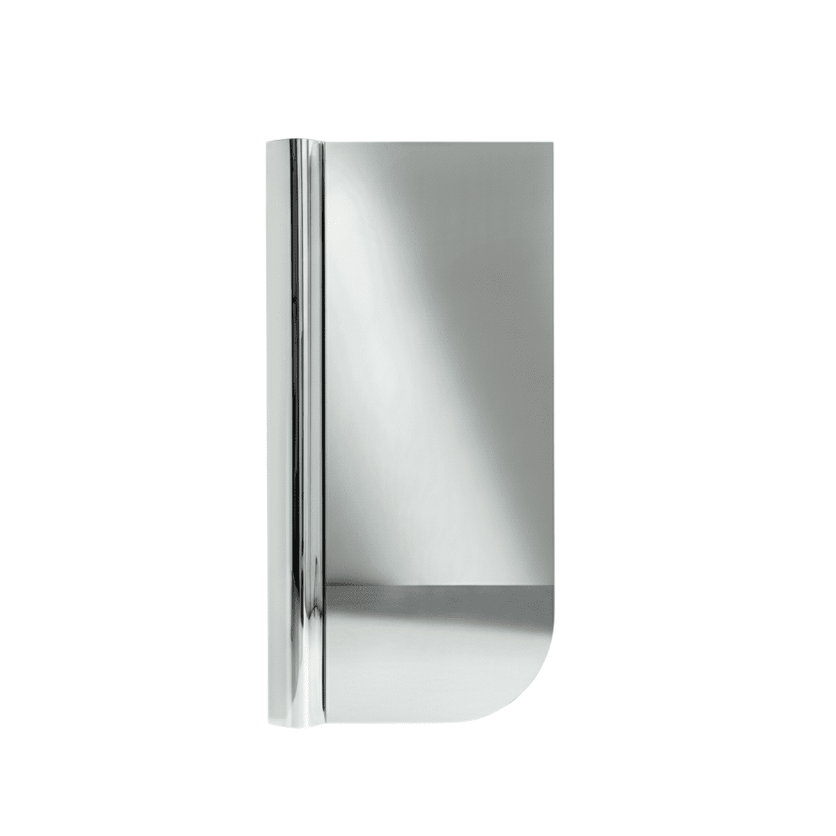 Specchio decorativo "Sinuo" in vetro fuso con onda versatile - MondoViro