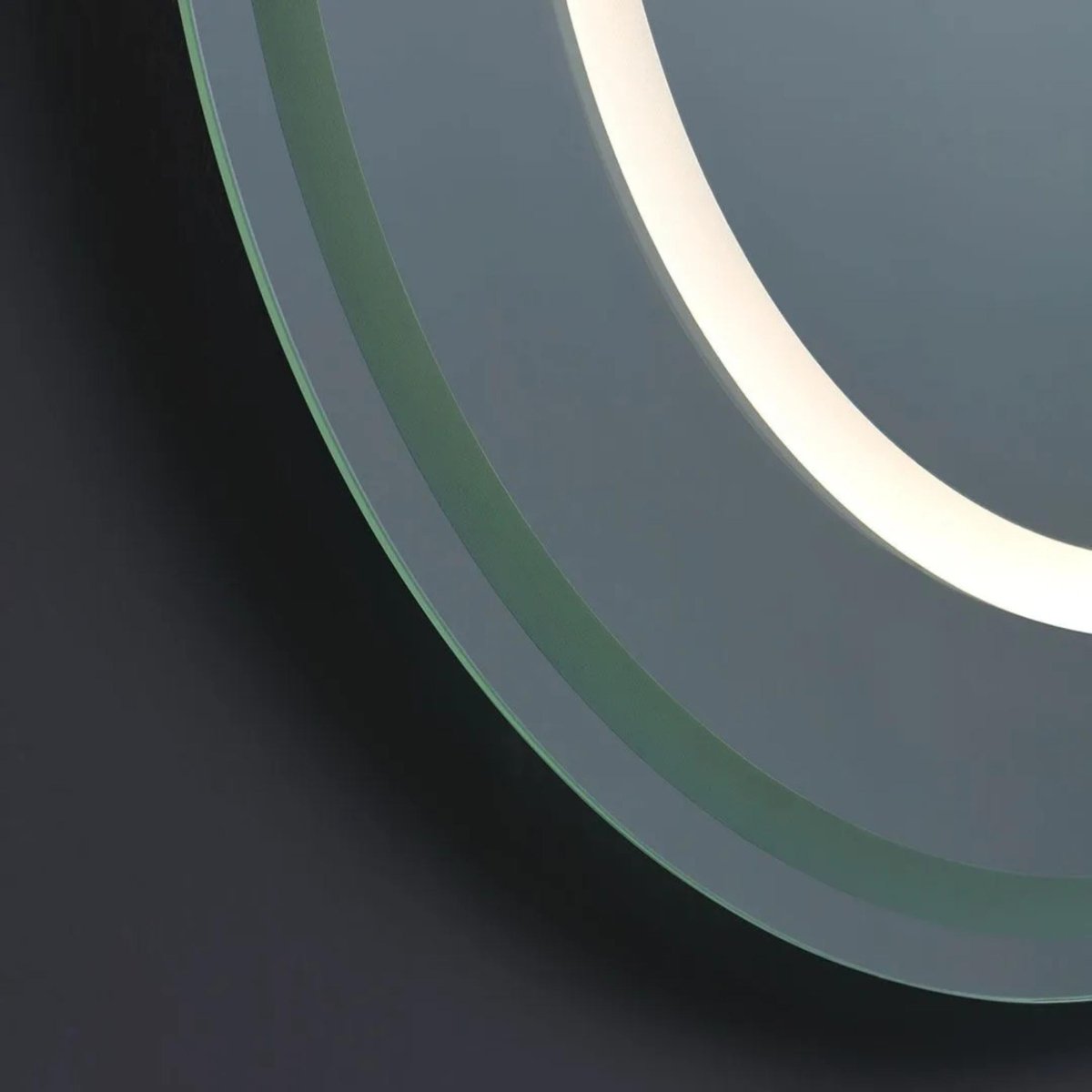 Specchio a led da bagno "Luce" a doppia postazione in alluminio cm 180x80h - MondoViro