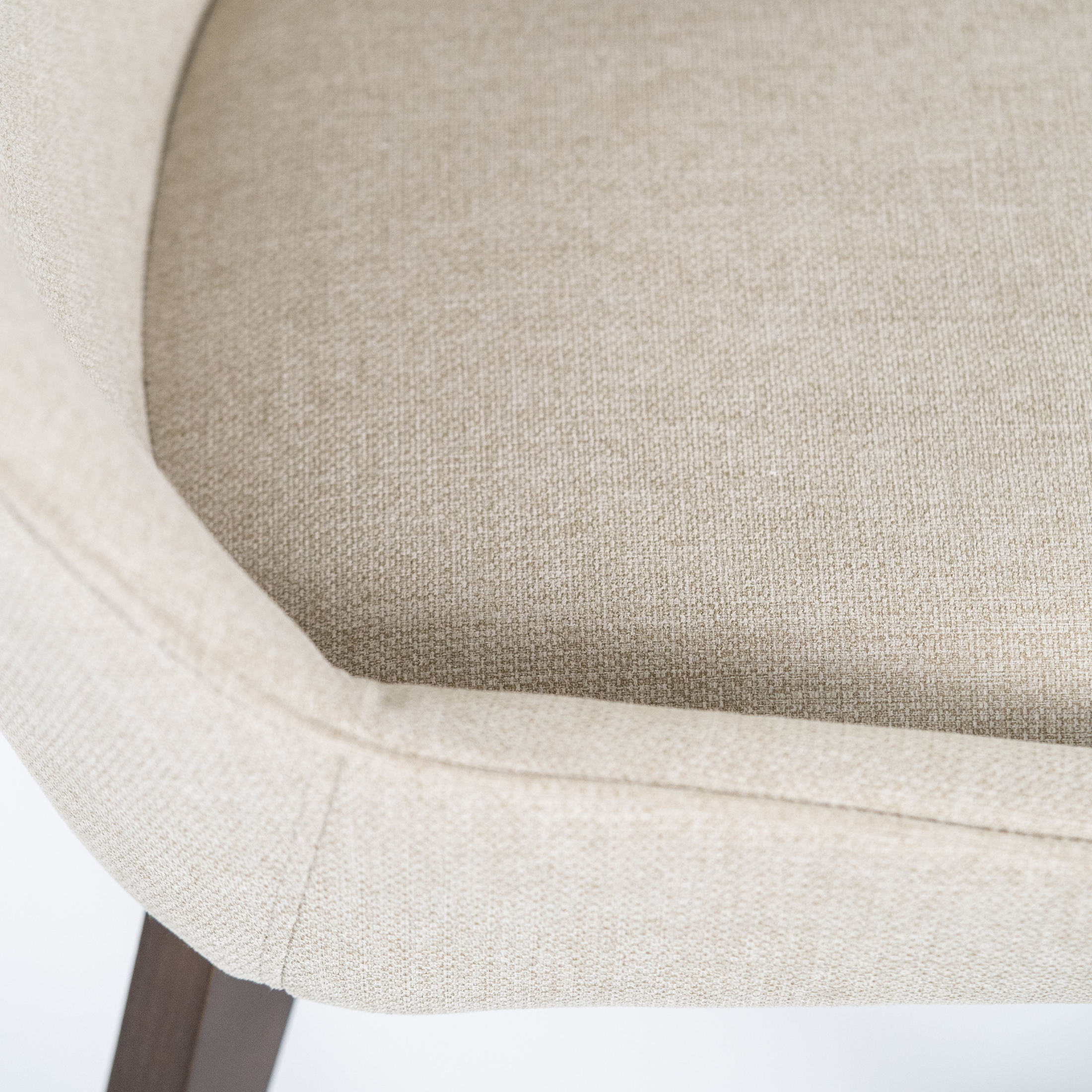 Set di sedie imbottite "Orchidea" da soggiorno moderne in tessuto cm 49,5x62 87h