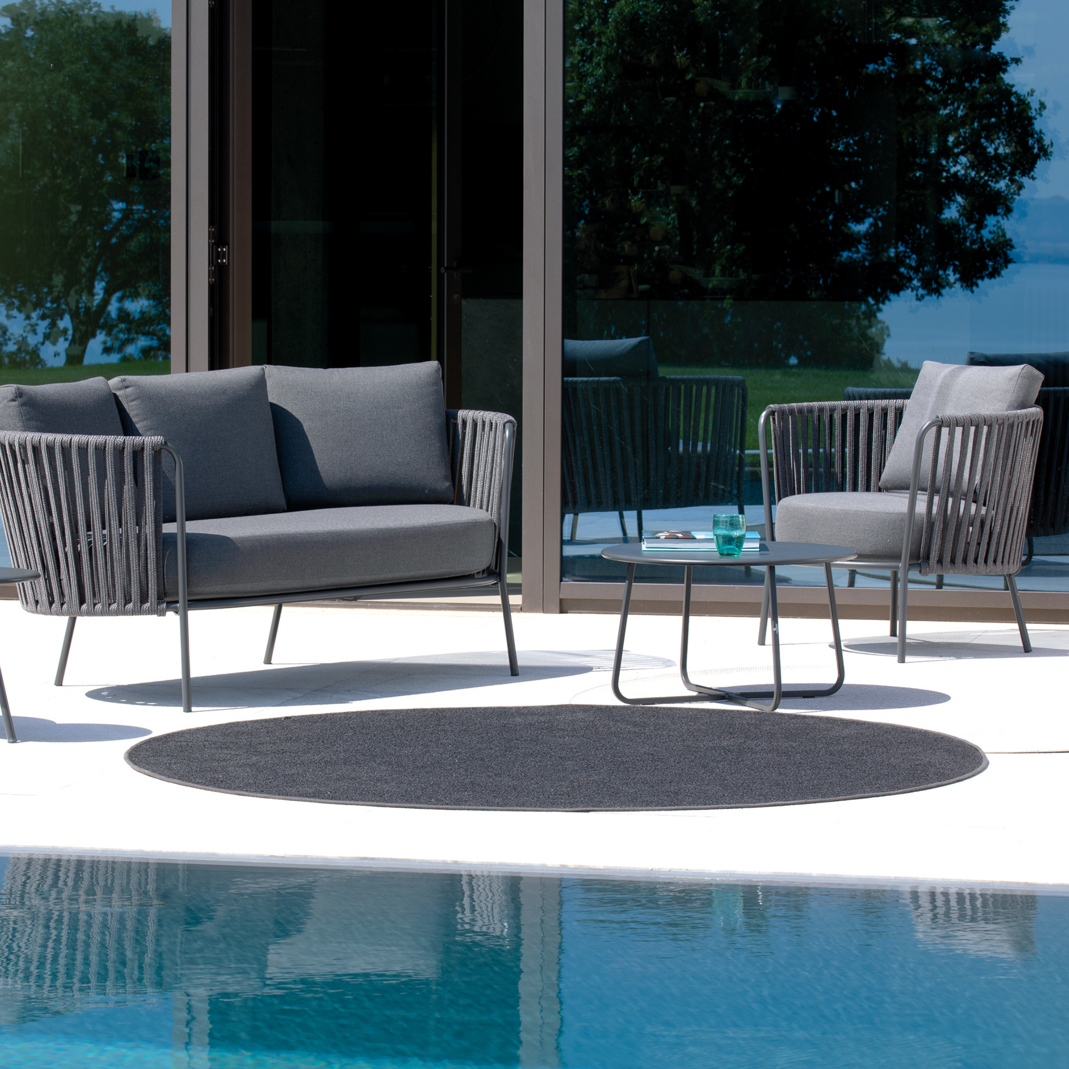 Tappeto da giardino in fibre di poliestere "TapCam" zerbino maxi