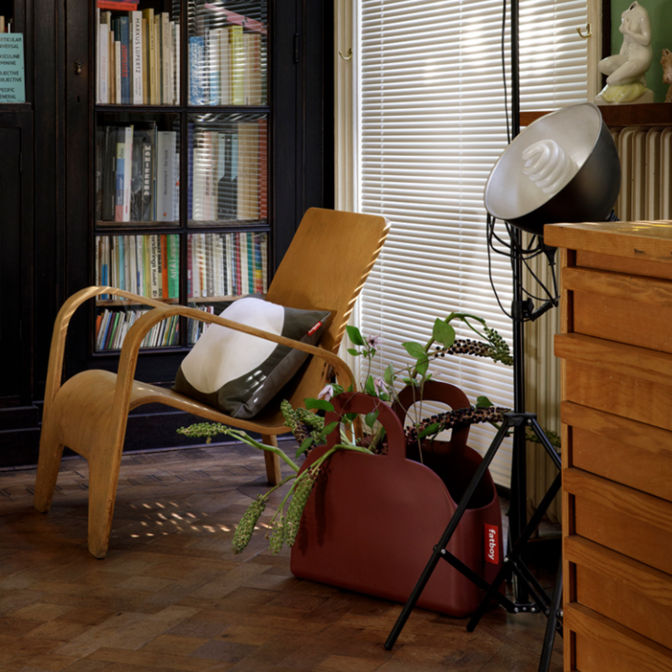 Borsa piccola "Sjopper-Kees" in EVA rigida cm 47x17 44h