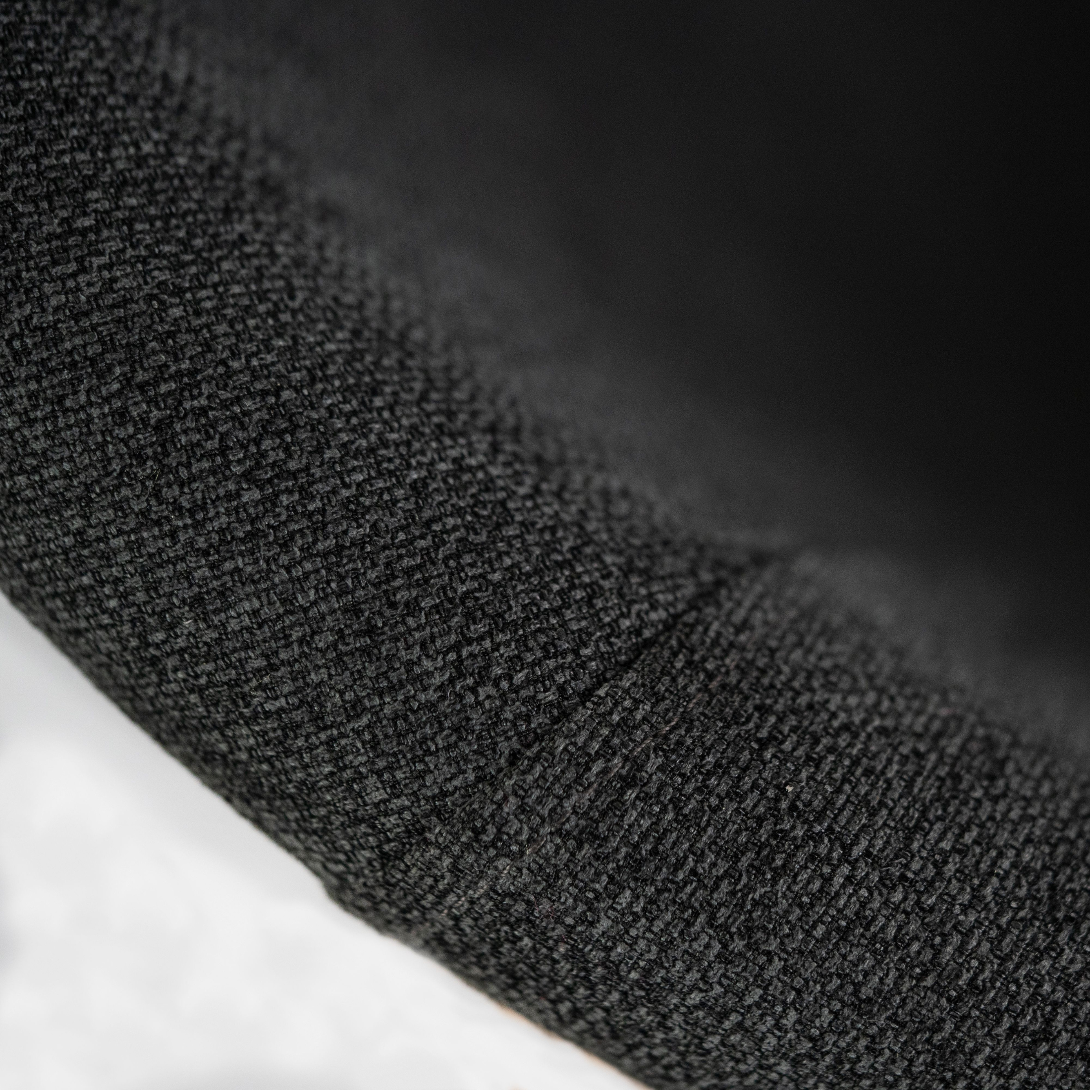 Set di sedie moderne in tessuto "Orchidea" eleganti con struttura in metallo verniciato