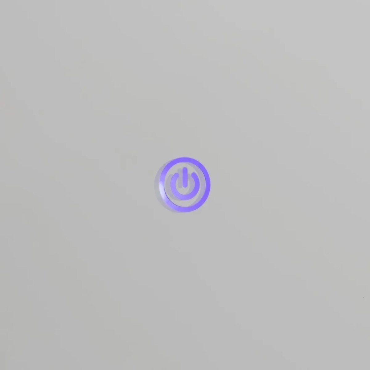 Specchio rotondo con cornice illuminata a led "Eclisse" in alluminio cm 60x60 - MondoViro