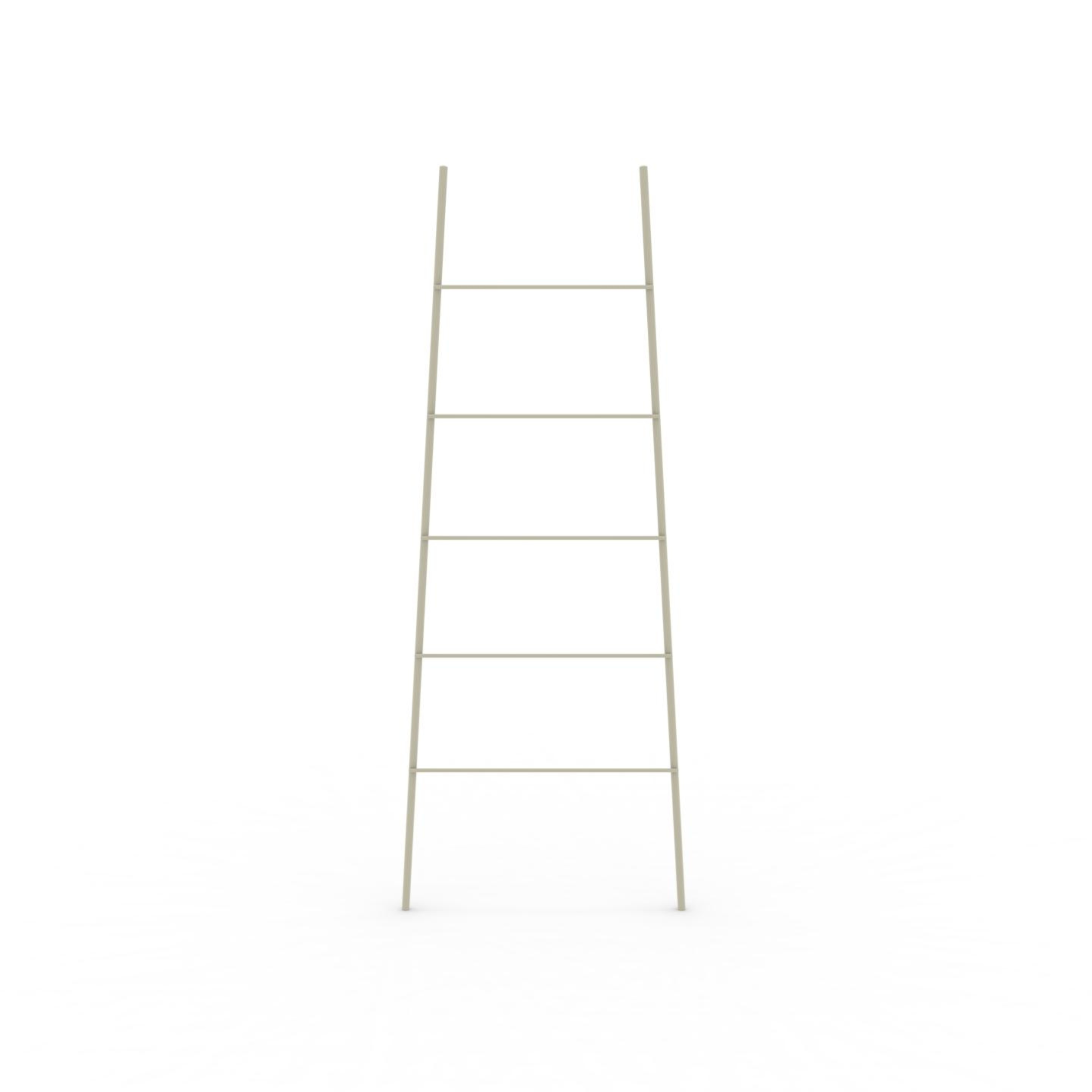 Scala porta asciugamani "Daisy" supporto in metallo da giardino cm 74x2 190h