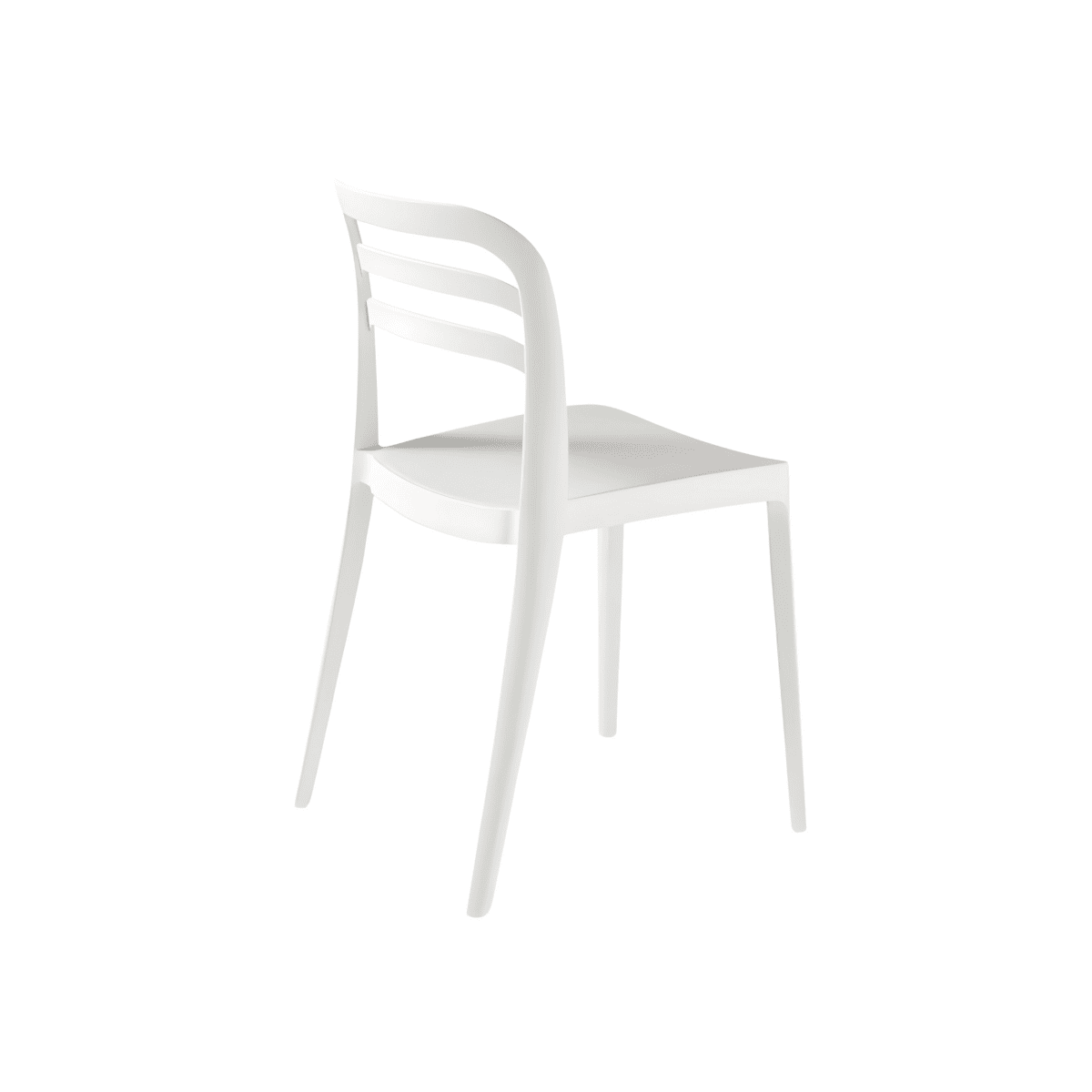 Set di sedie da pranzo "Guapa" in polipropilene cm 50x51 82h - MondoViro