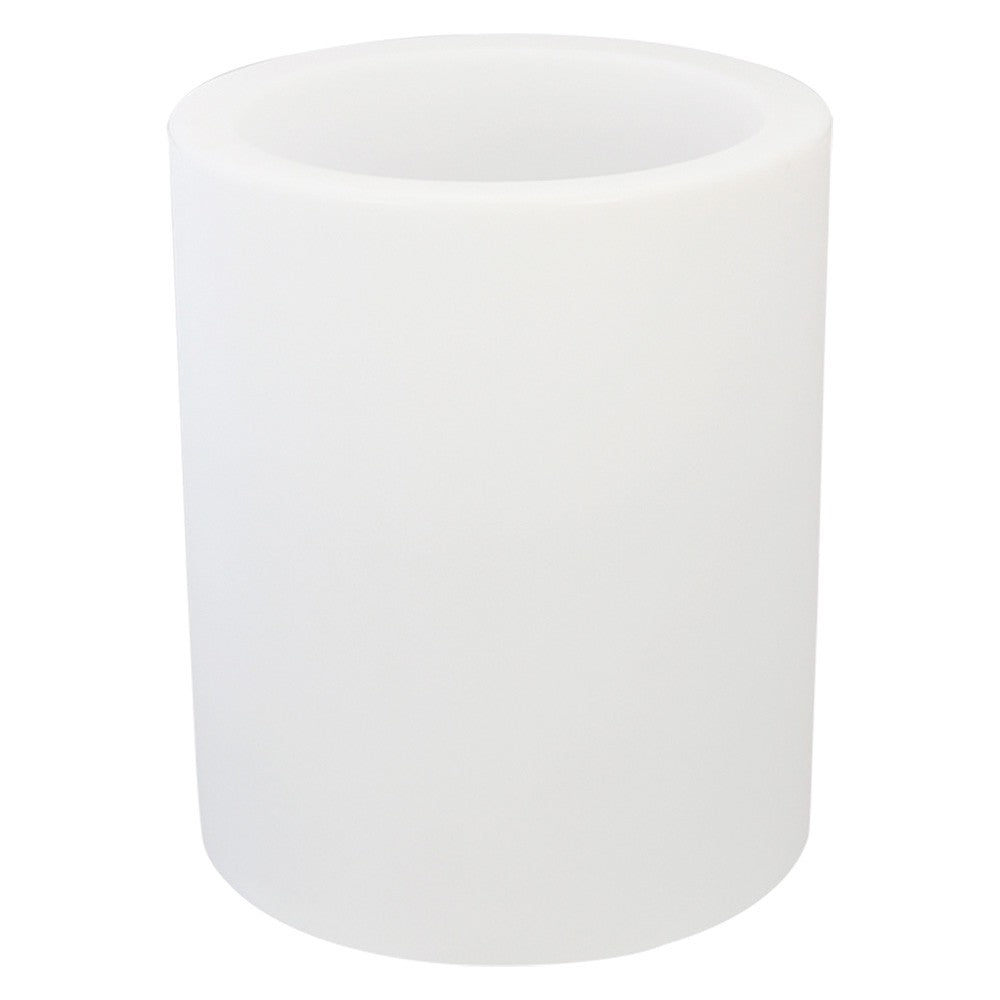 Vaso tondo con luce Led bianca modello Venusio Ø 40 cm 50h