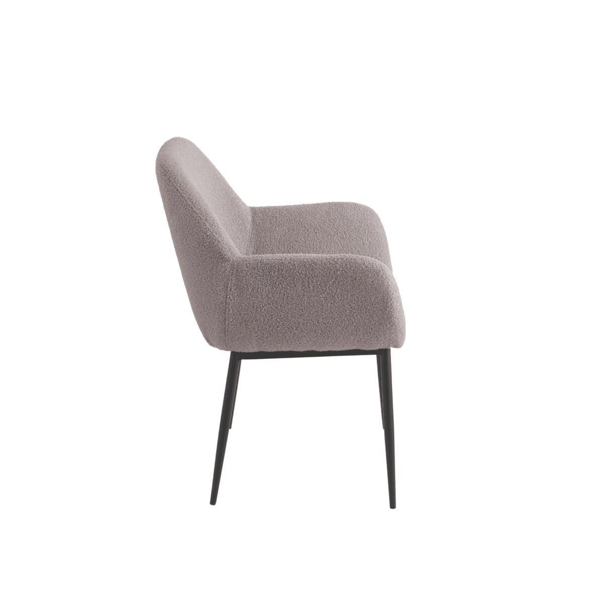 Set di sedie da pranzo "Tessandro" in tessuto imbottite cm 60x62 85h - MondoViro