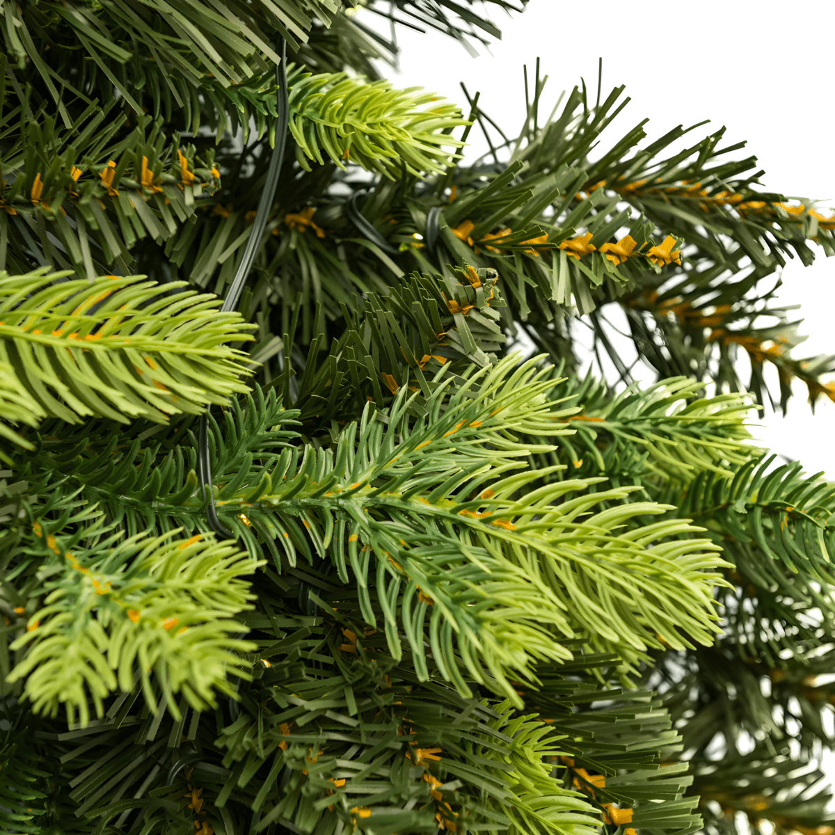 Festone natalizio "Justin" con 200 led ghirlanda in PE effetto Real Touch 270 cm - MondoViro