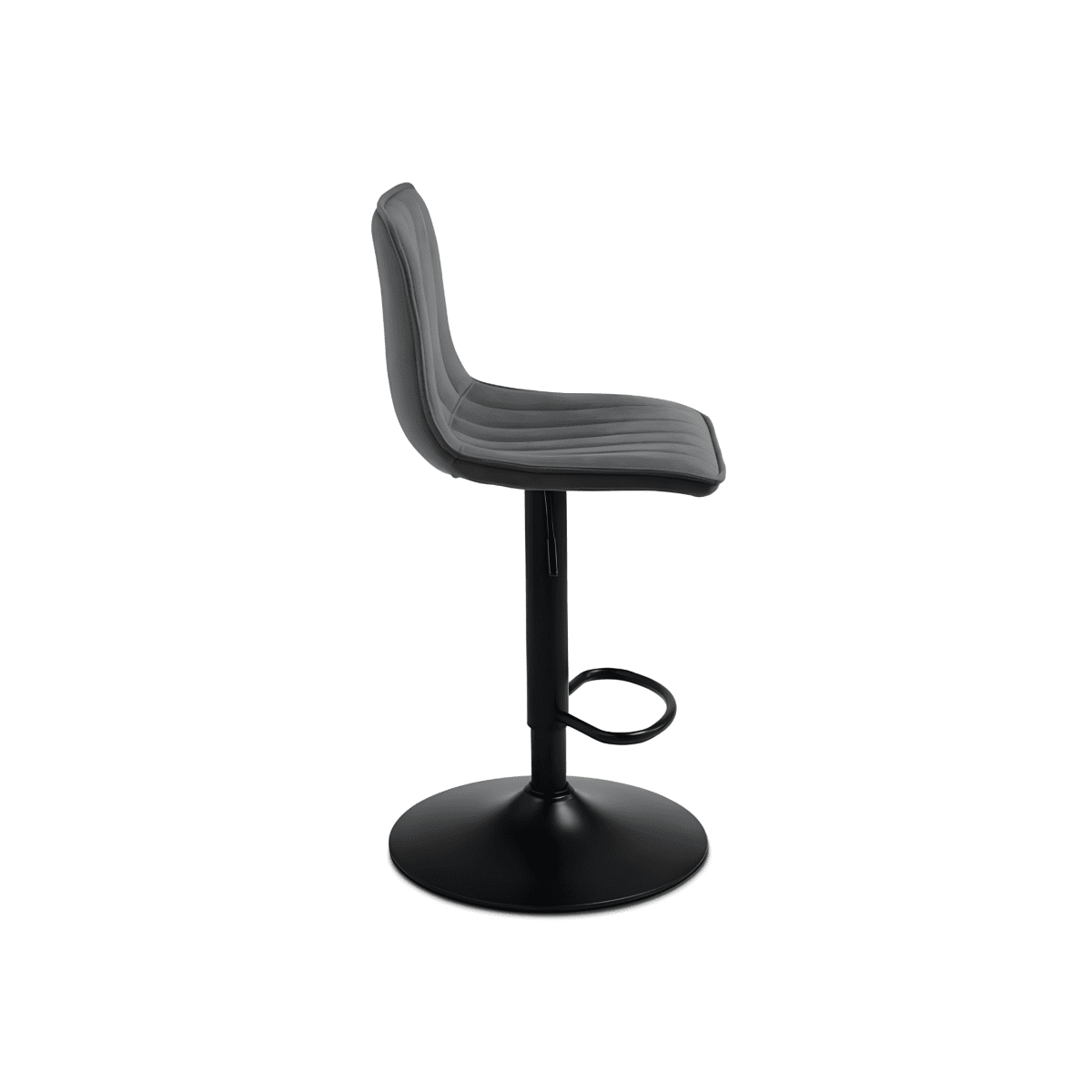 Set di sgabelli in tessuto "Palmer" imbottiti cm 45x45 91h - MondoViro