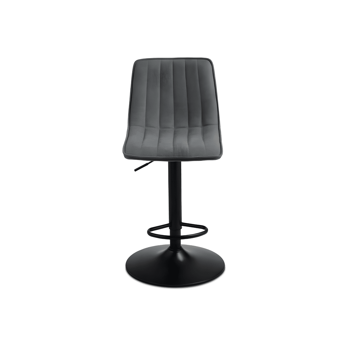 Set di sgabelli in tessuto "Palmer" imbottiti cm 45x45 91h - MondoViro