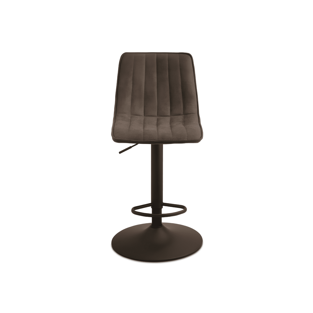 Set di sgabelli in tessuto "Palmer" imbottiti cm 45x45 91h - MondoViro