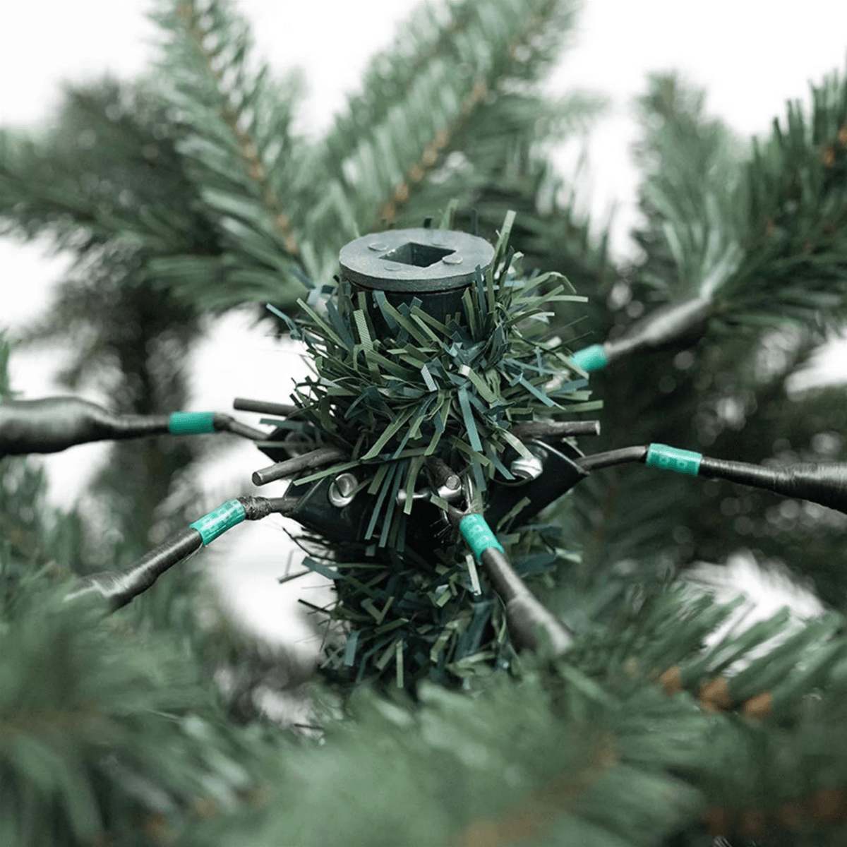 Albero di Natale Slim "Kenny" in PE effetto Real Touch + PVC di altissima qualità - MondoViro