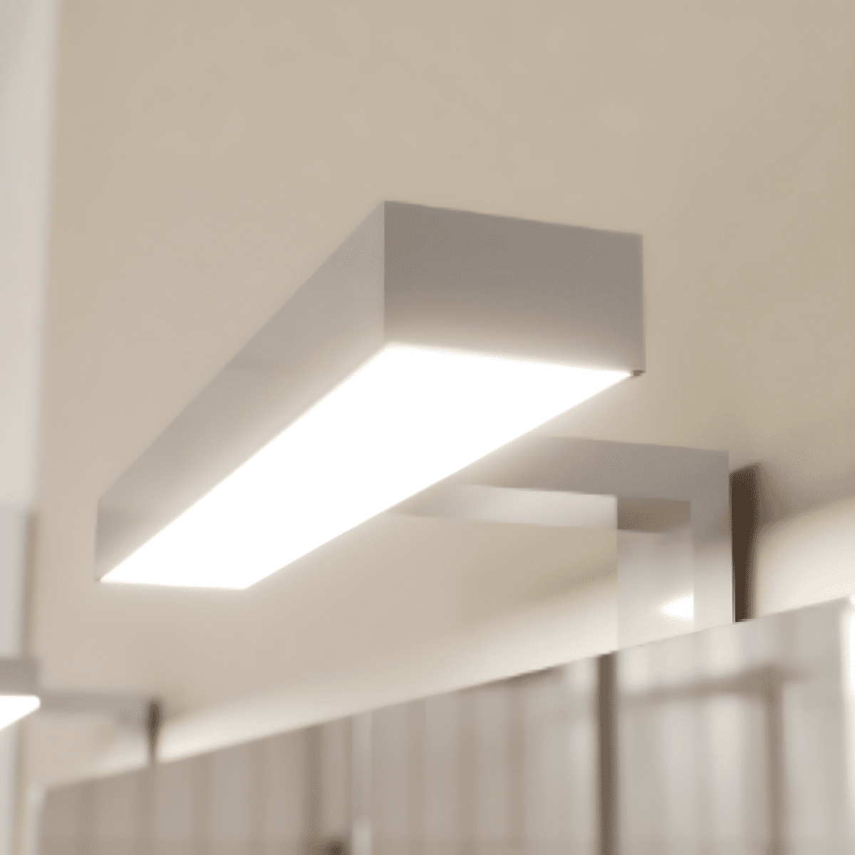 Mobili da bagno sospeso moderno "Tara" con 2 cassetti , lavabo da incasso e specchio LED - MondoViro