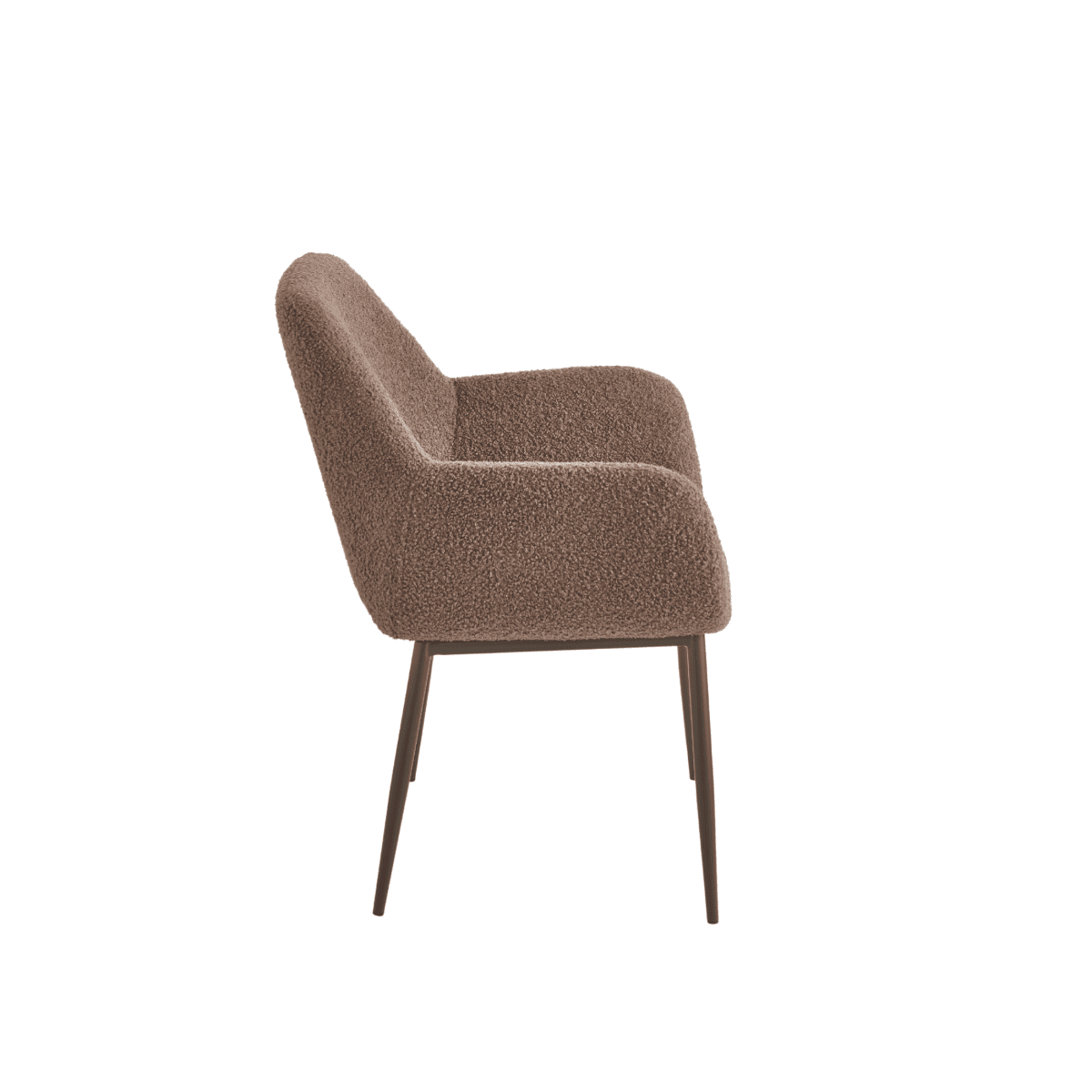 Set di sedie da pranzo "Tessandro" in tessuto imbottite cm 60x62 85h - MondoViro