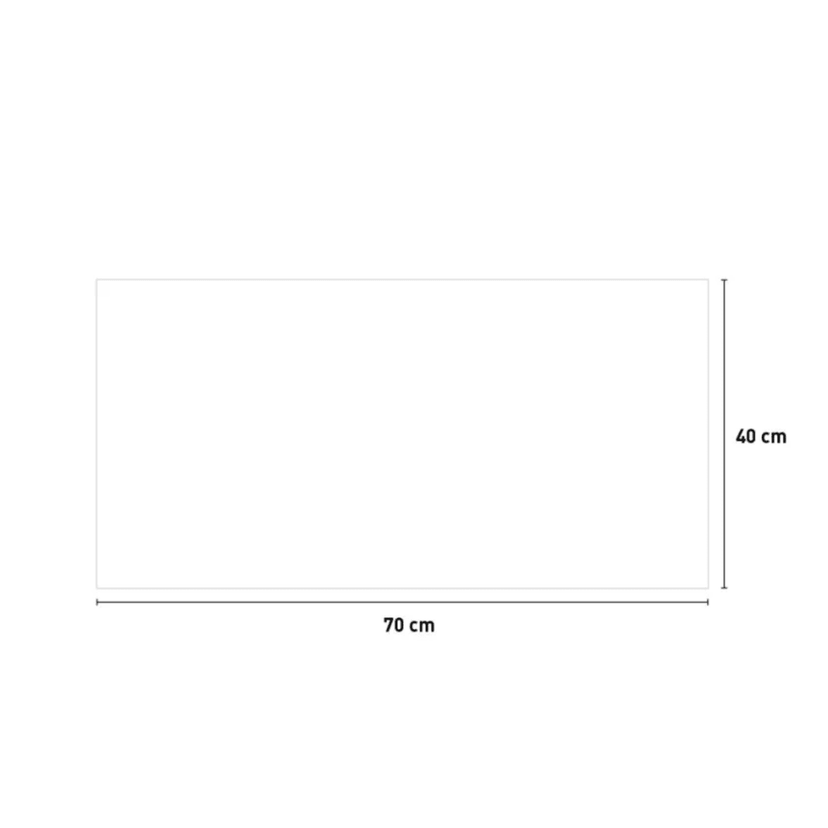 Carrello rettangolare portavasi in legno "Mizzi" con ruote cm 70x40h - MondoViro