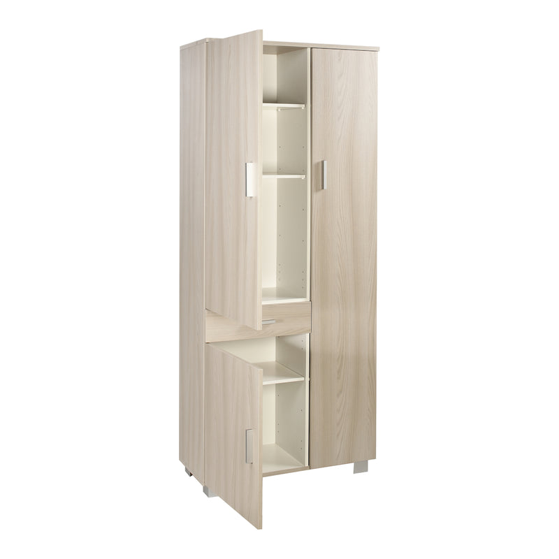 Mobile in legno 3 ante 1 cassetto "Raffy" elegante cm 77x34 178h