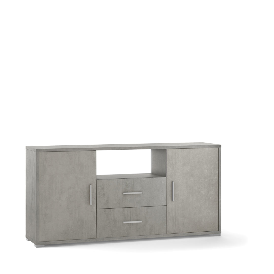 Mobile 2 ante 2 cassetti in legno "Twinfit" madia ingresso cm 174x41 82h